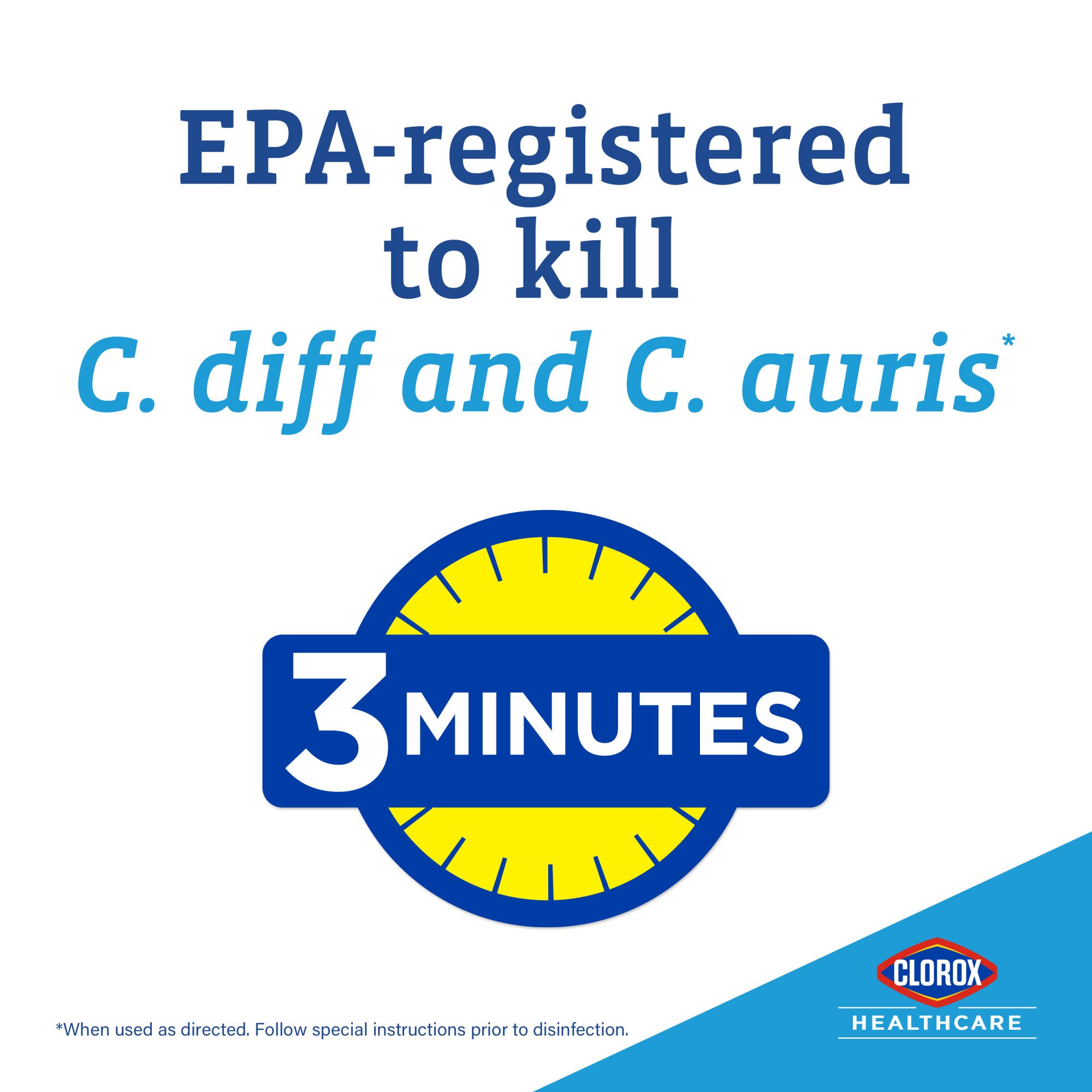 Clorox Healthcare® Bleach Germicidal Wipes, Canister, 70 ct. - Image 7