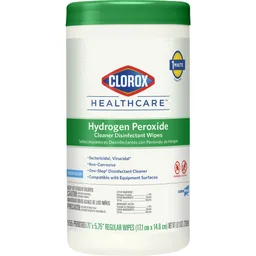 Clorox Healthcare® Hydrogen Peroxide Cleaner Disinfectant Wipes, Canister