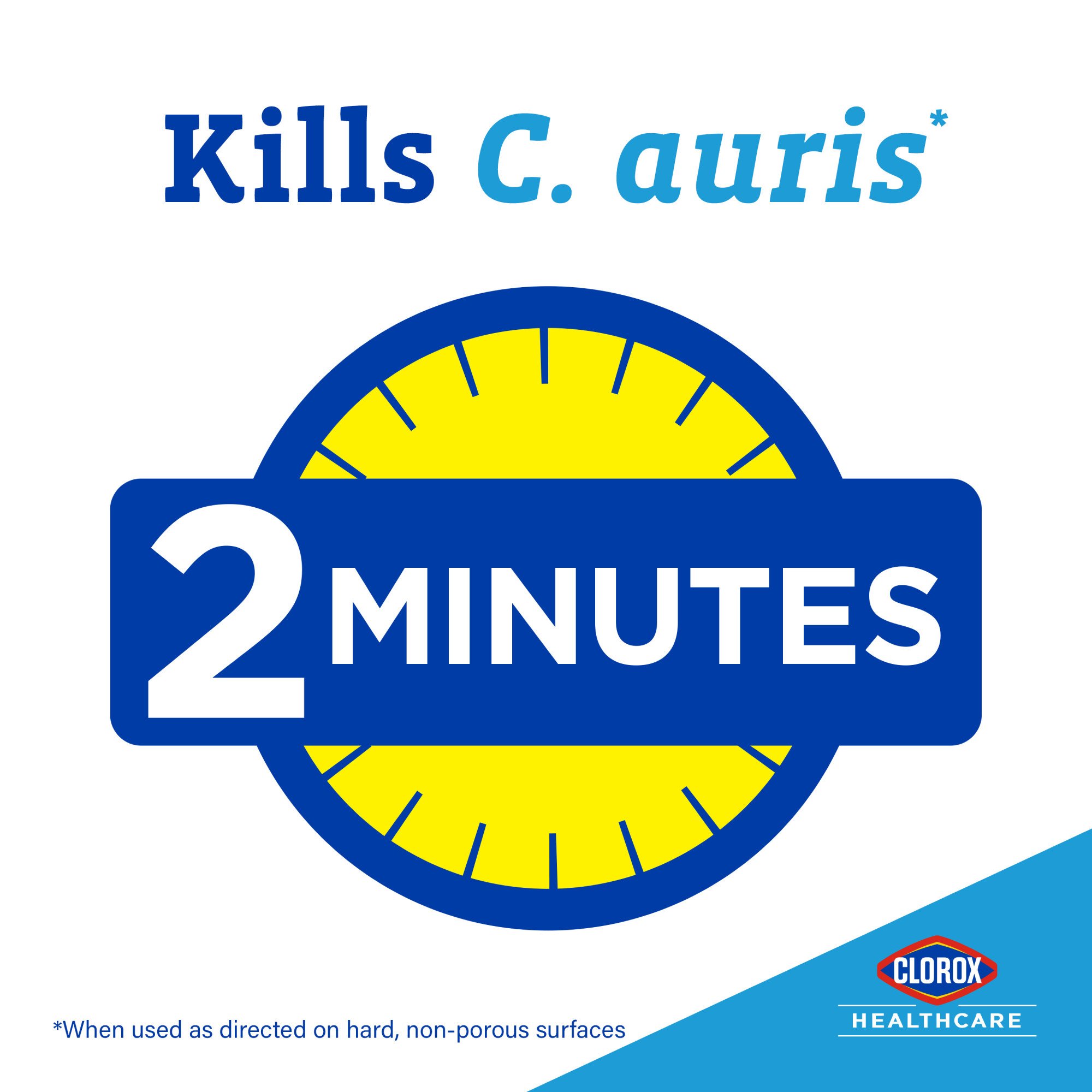 Clorox Healthcare® Hydrogen Peroxide Cleaner Disinfectant, Spray Bottle, 32 oz. - Image 8