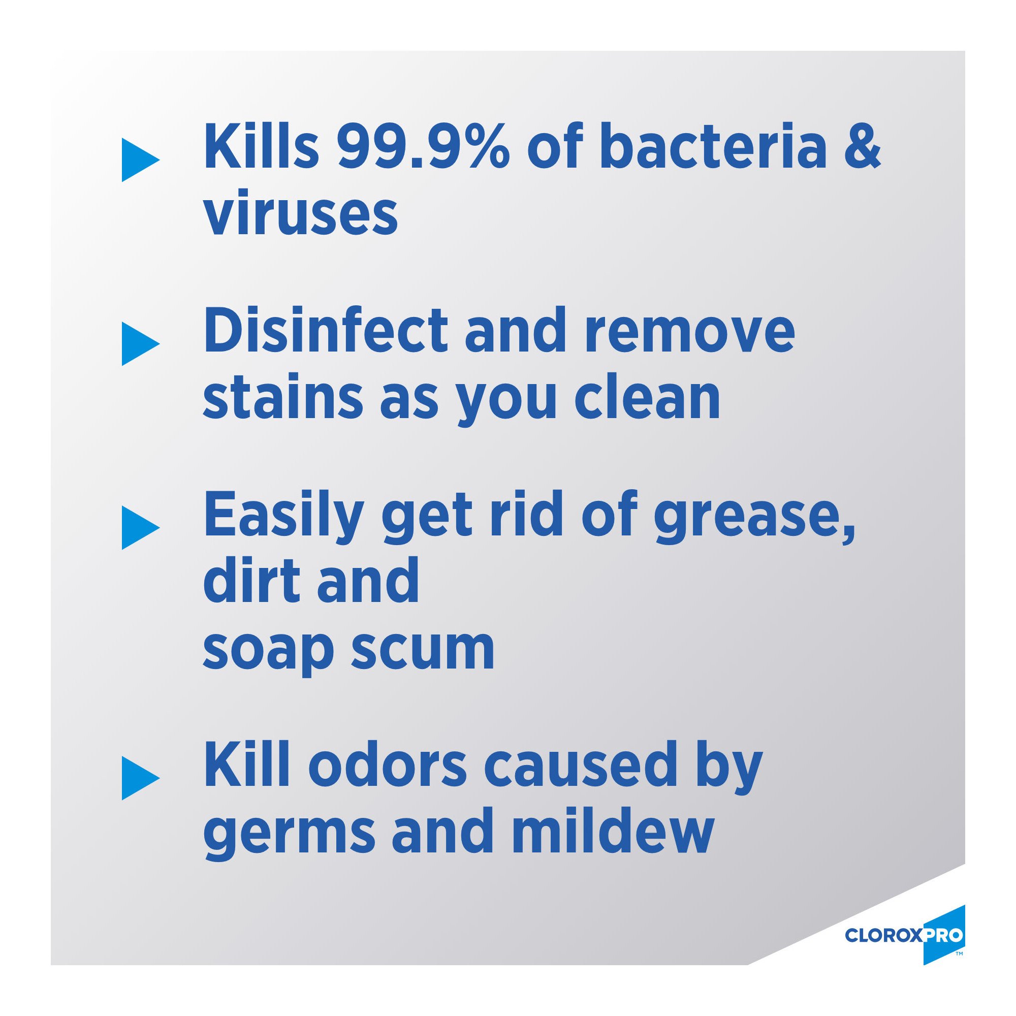 Clorox Pro™ Clean-Up® Disinfectant Cleaner w/ Bleach, 32-ounce spray bottle - Image 7