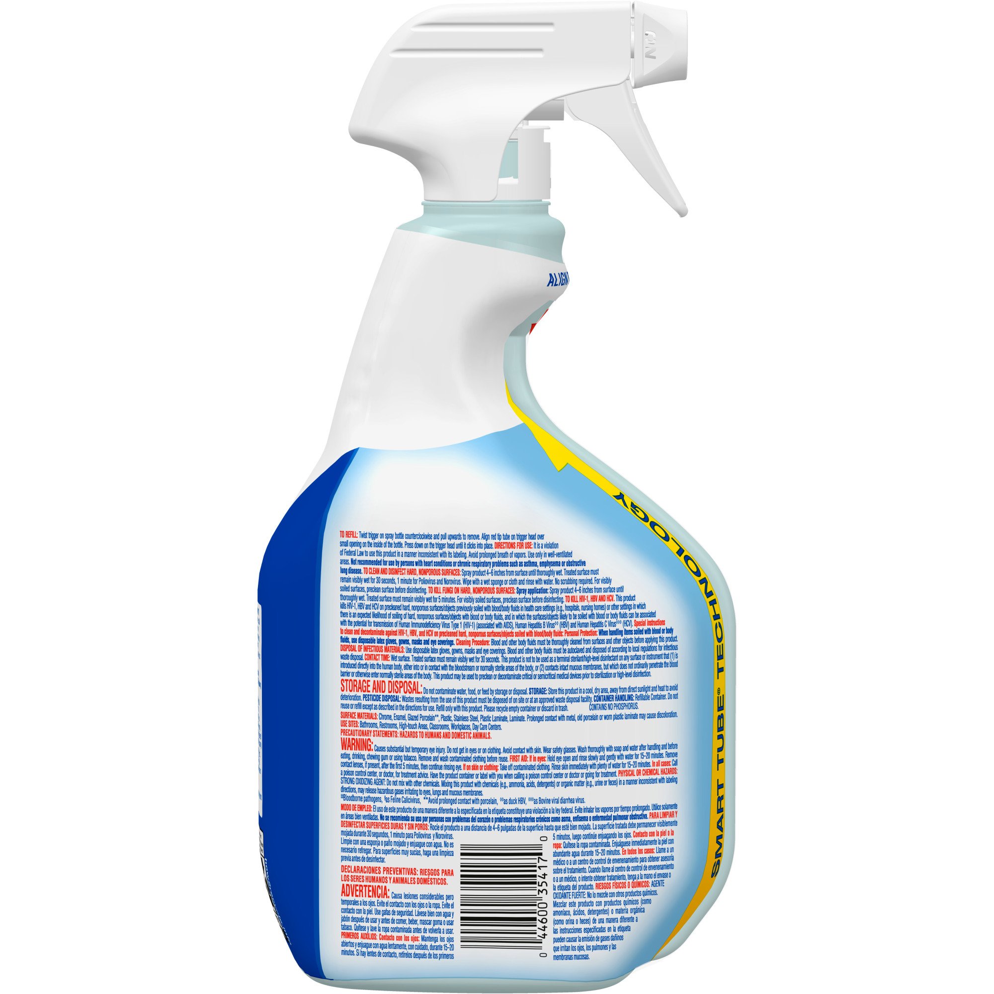 Clorox Pro™ Clean-Up® Disinfectant Cleaner w/ Bleach, 32-ounce spray bottle - Image 3
