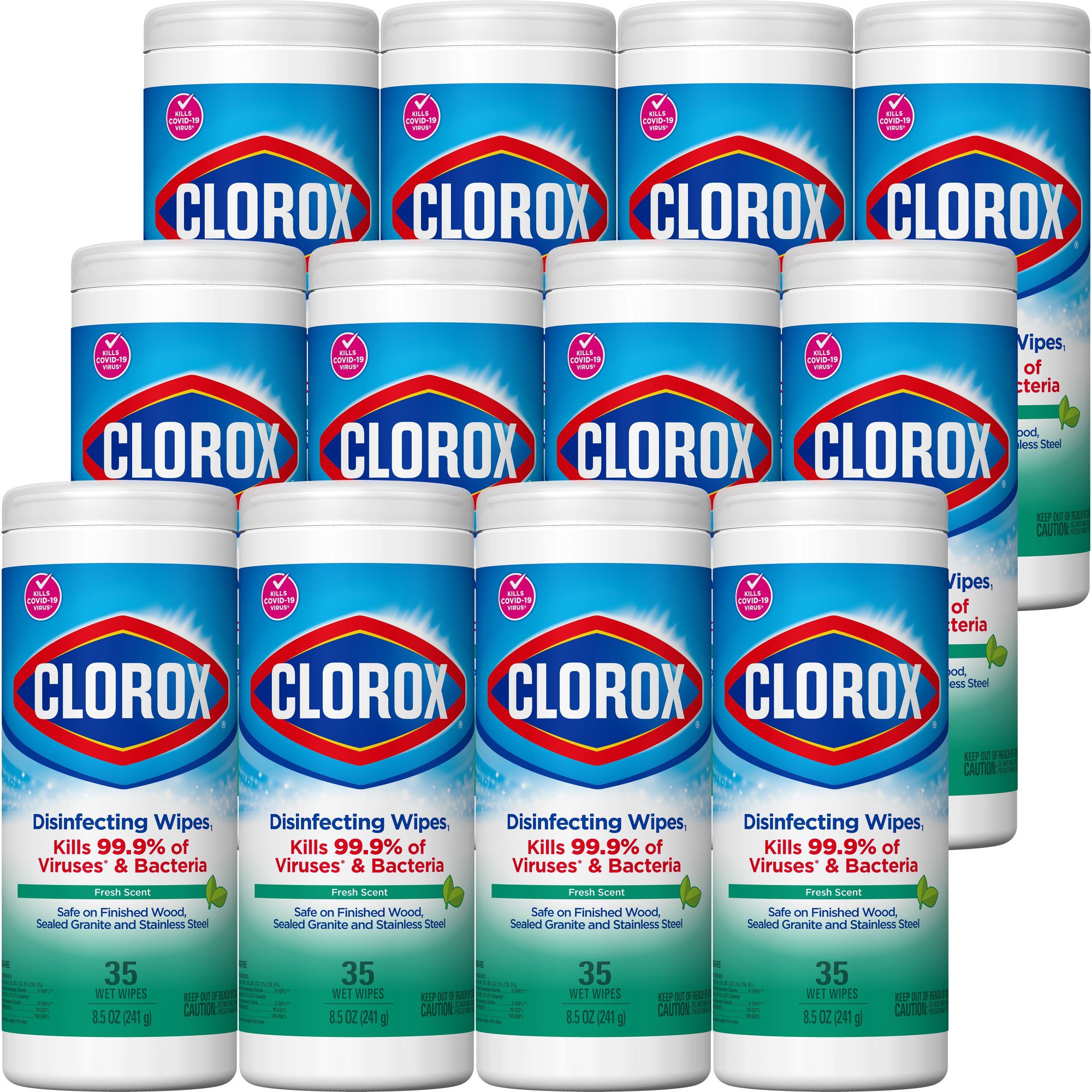 Clorox® Disinfecting Wipes, Fresh Scent, 35 ct. - Image 5