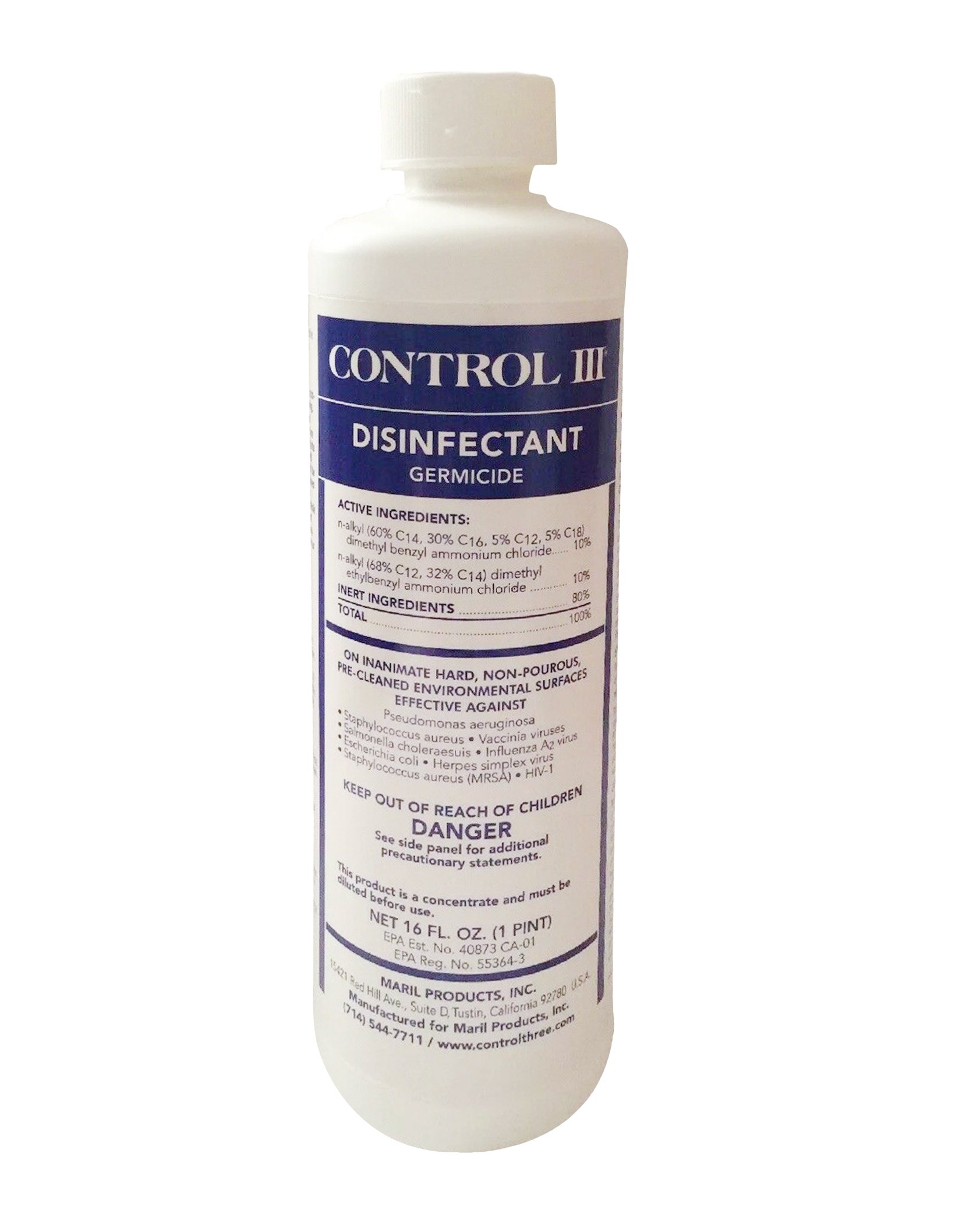 Control III® Disinfectant Germicide Surface Disinfectant Cleaner