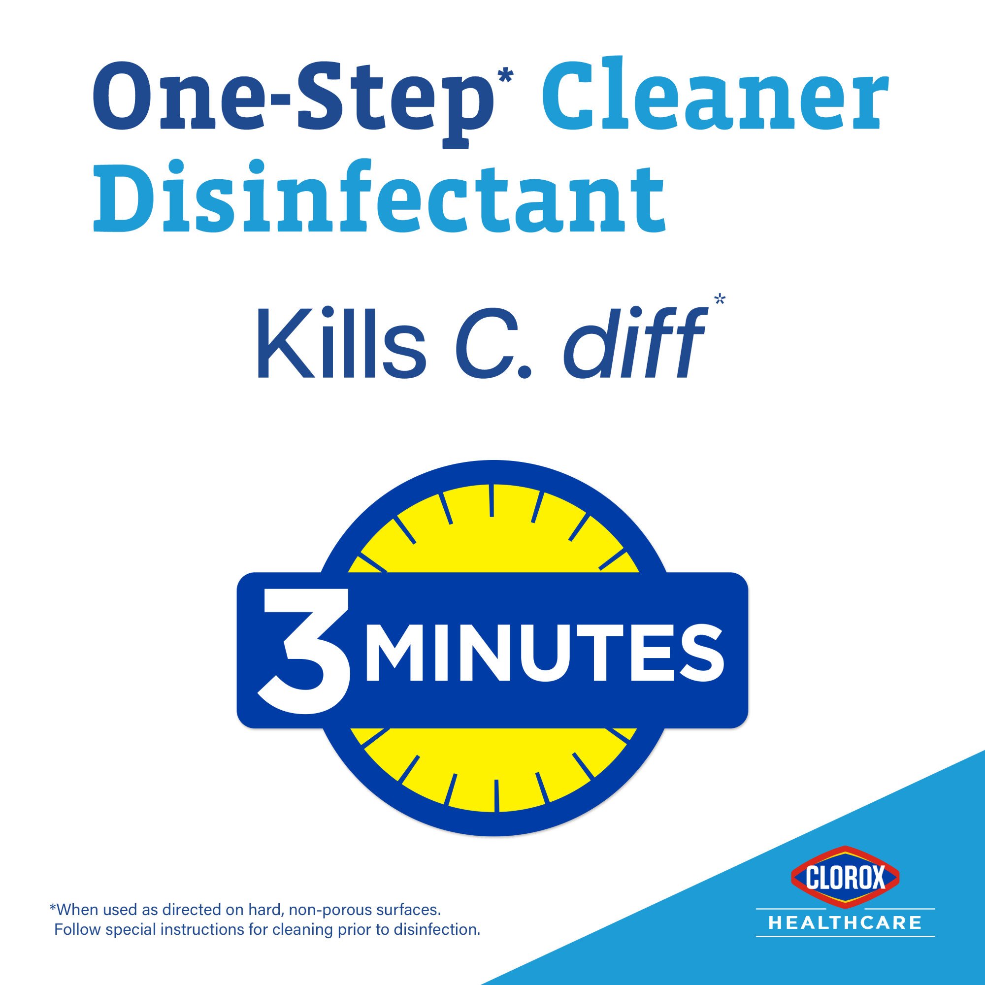 Dispatch® Surface Disinfectant Cleaner with Bleach, Canister - Image 7
