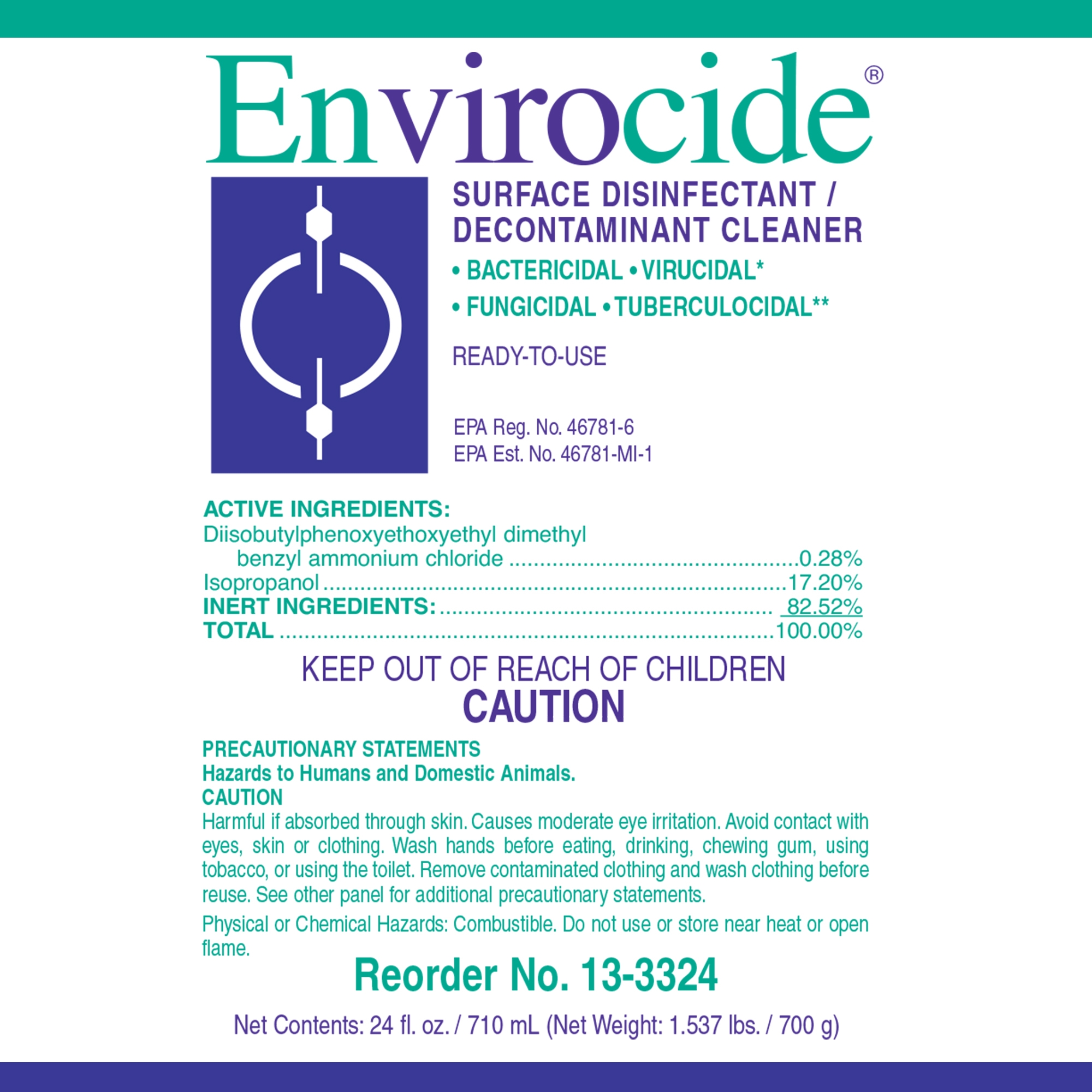 Envirocide® Surface Disinfectant Cleaner - Image 3