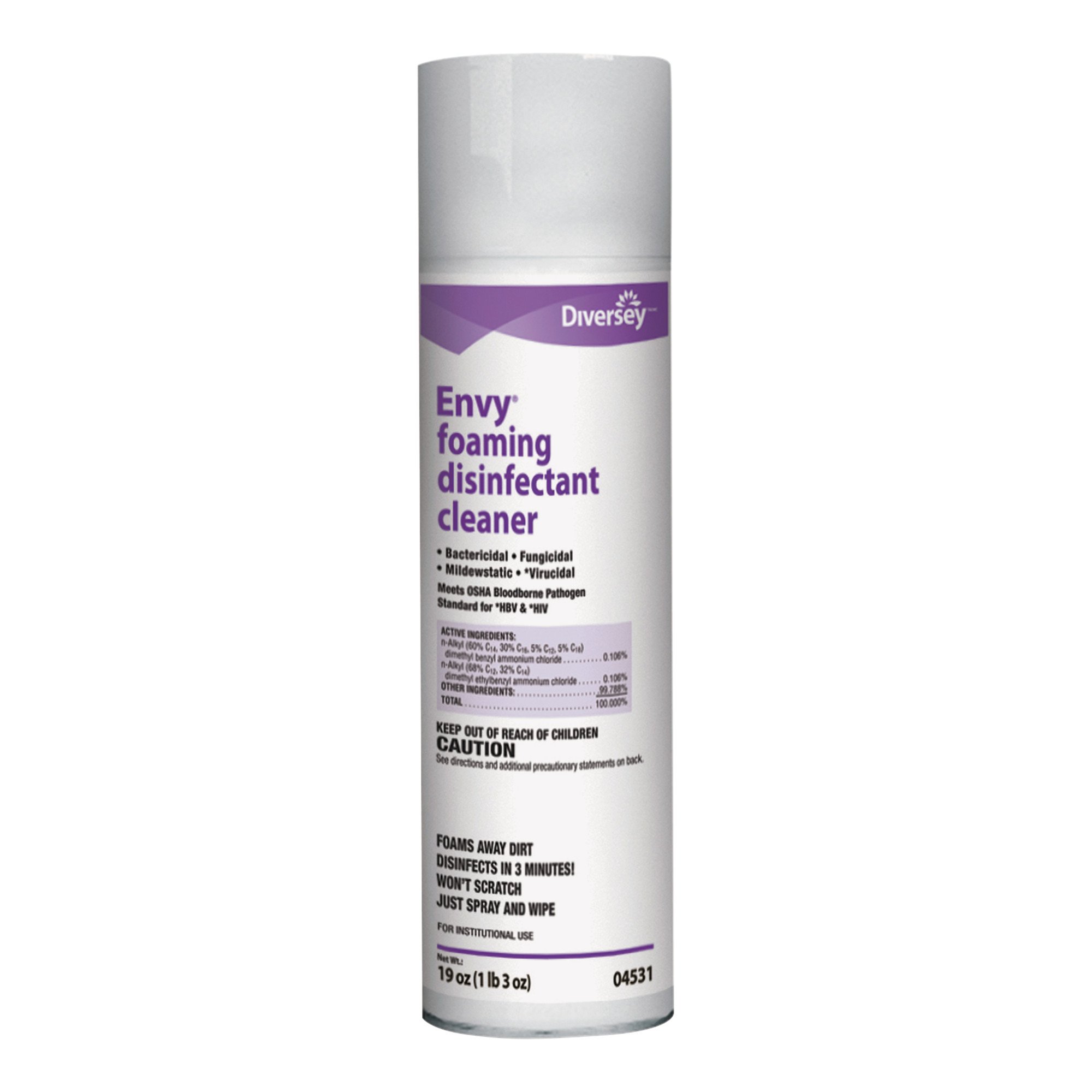 Envy® Foaming Disinfectant Cleaner, 19 oz.