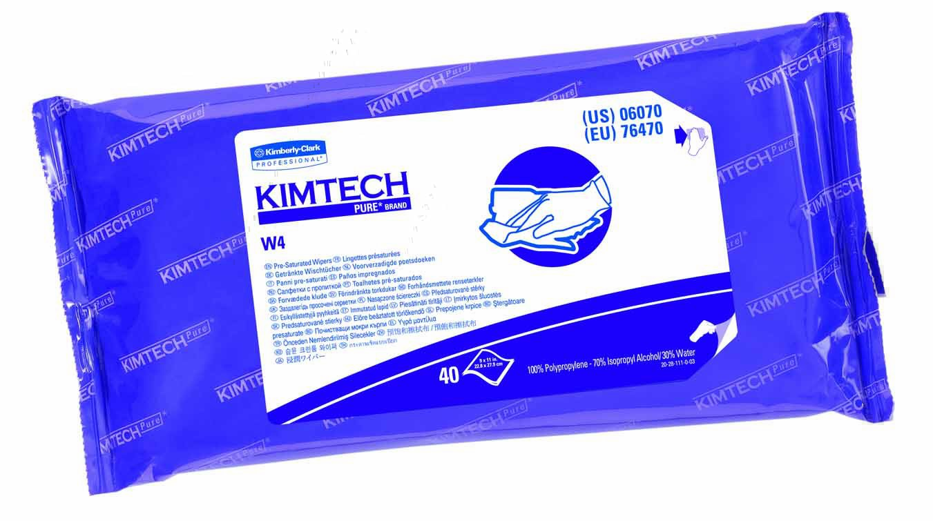 Kimtech™ W4 Pre-Saturated Wipers