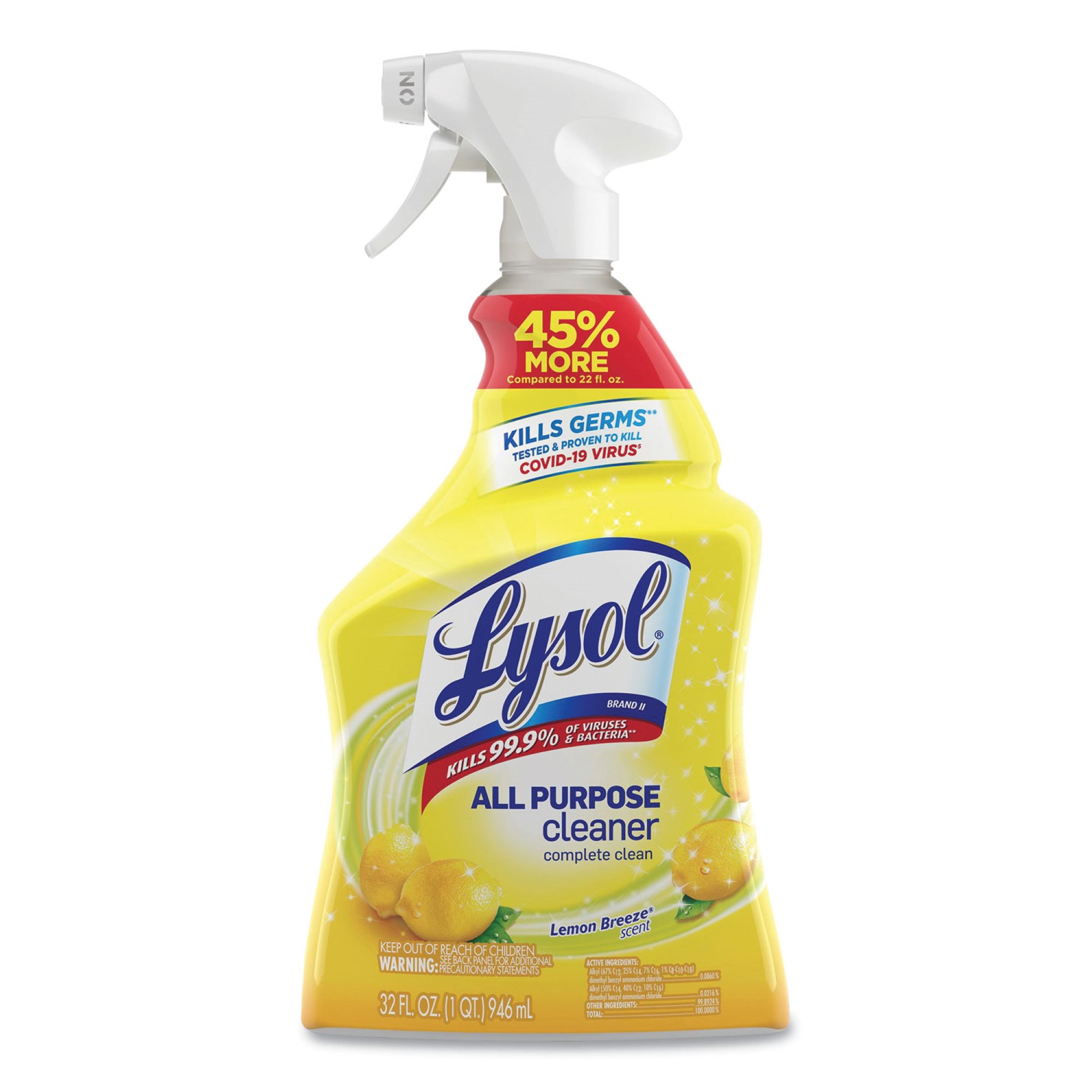 Lysol® All Purpose Cleaner, Lemon Breeze - Image 2