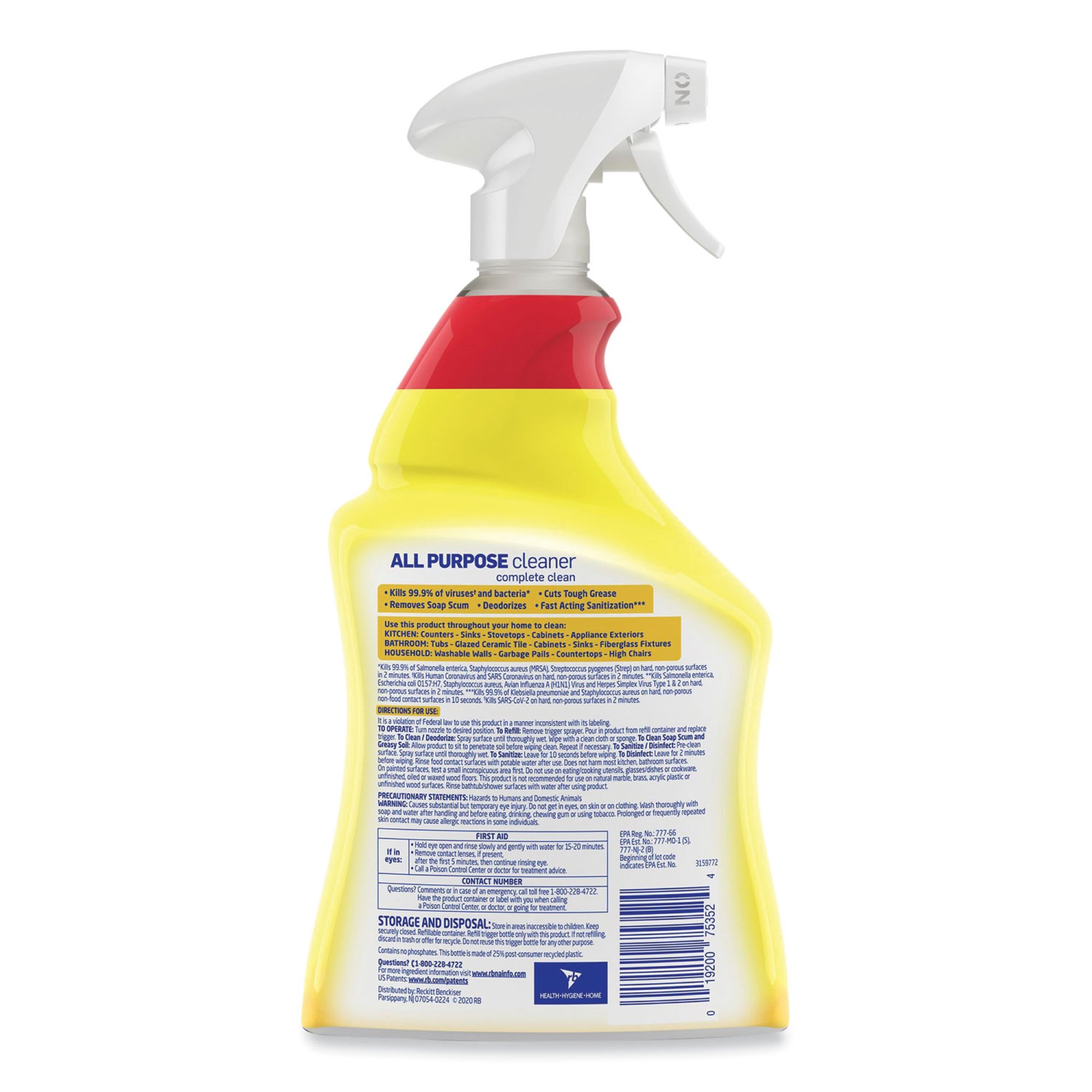 Lysol® All Purpose Cleaner, Lemon Breeze - Image 3