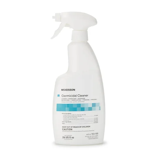 McKesson Germicidal Surface Disinfectant Cleaner, 24-ounce spray bottle