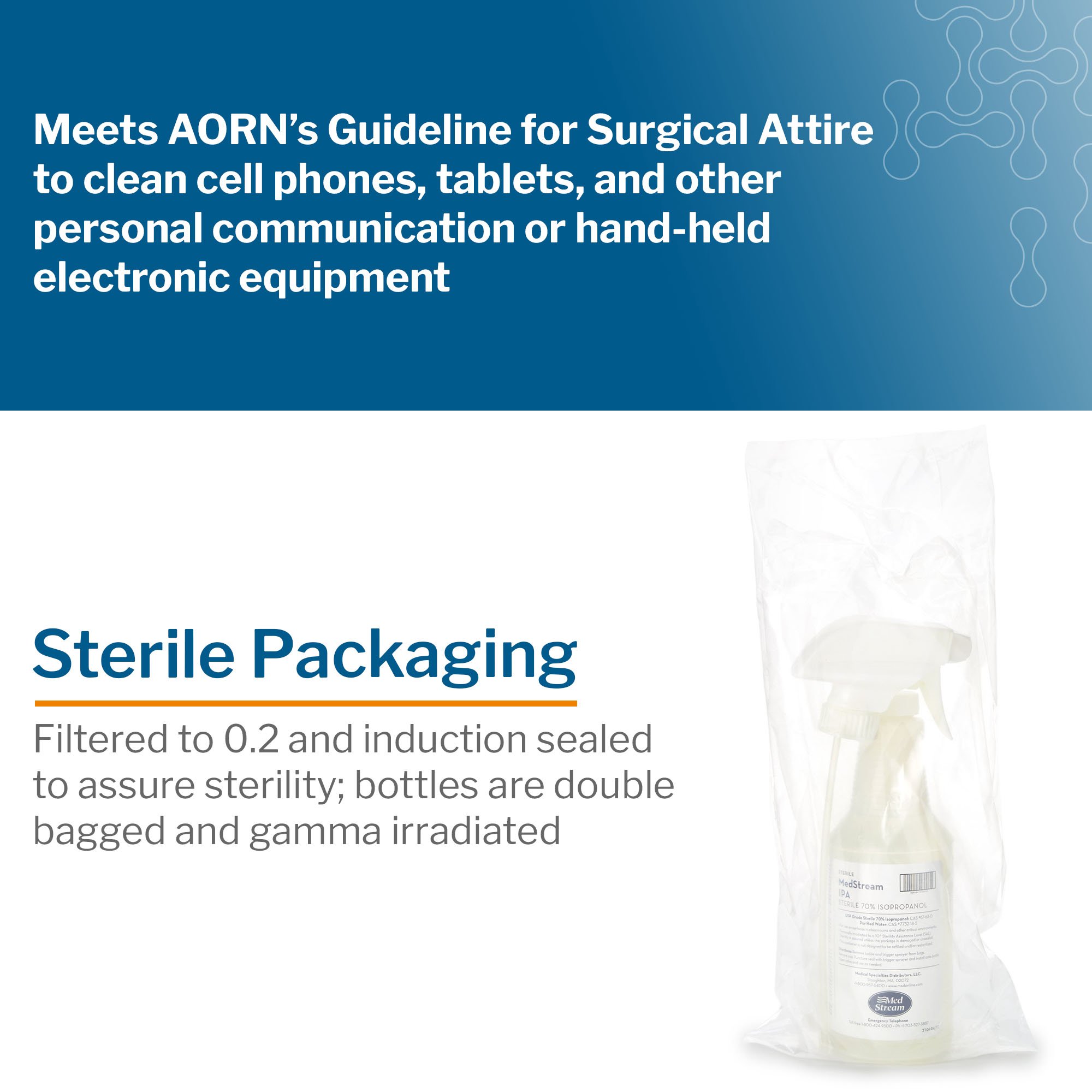 McKesson Surface Disinfectant Cleaner, 16-ounce Bottle - Image 3