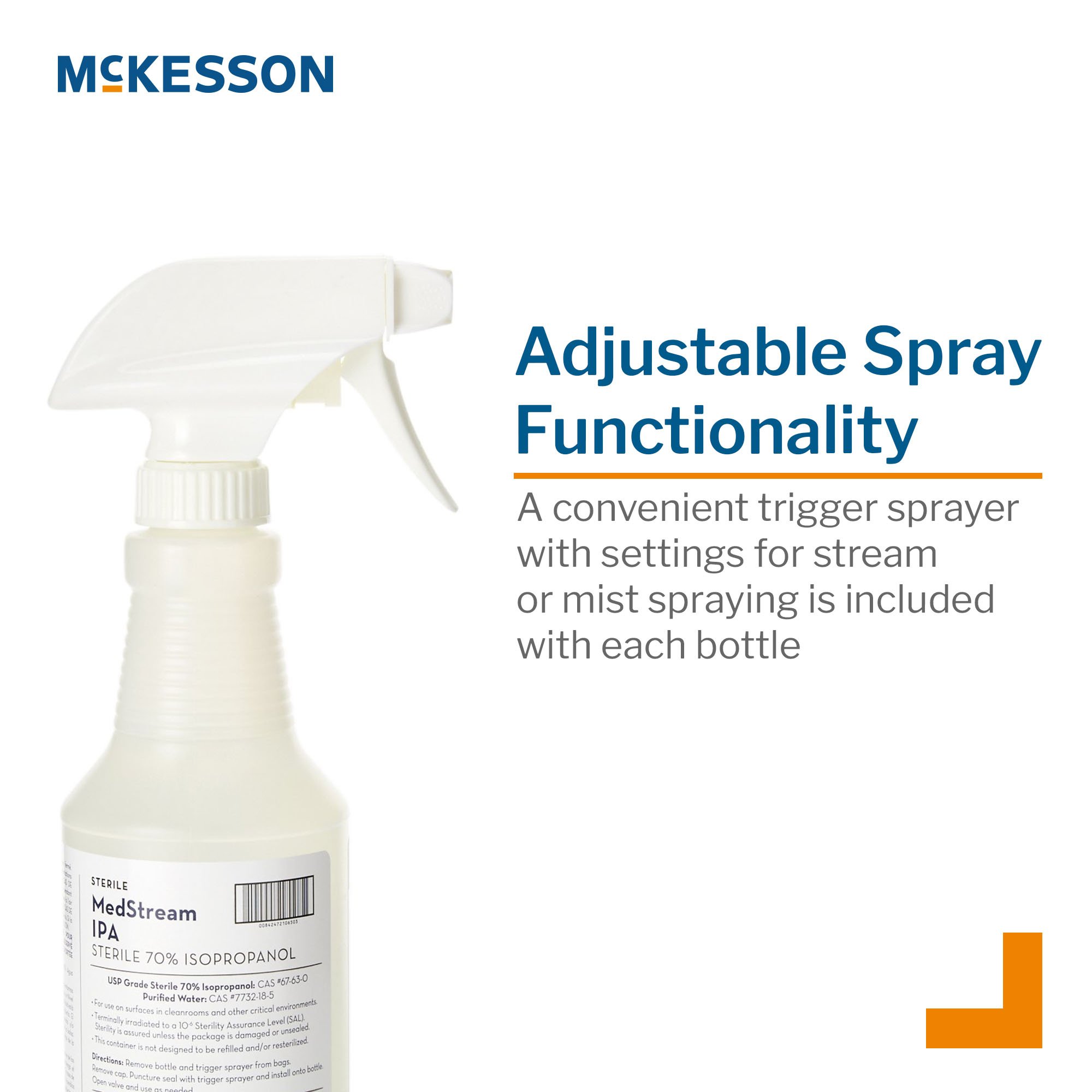 McKesson Surface Disinfectant Cleaner, 16-ounce Bottle - Image 4