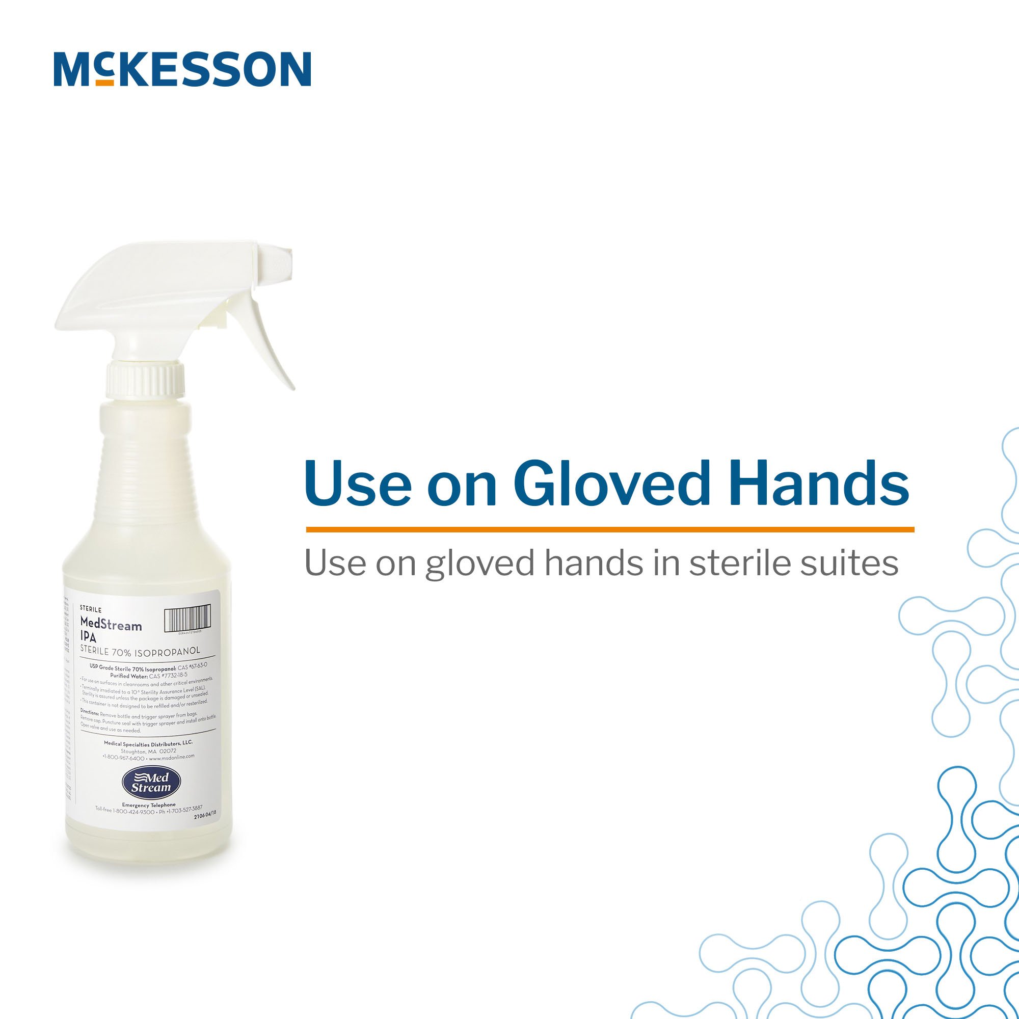 McKesson Surface Disinfectant Cleaner, 16-ounce Bottle - Image 5