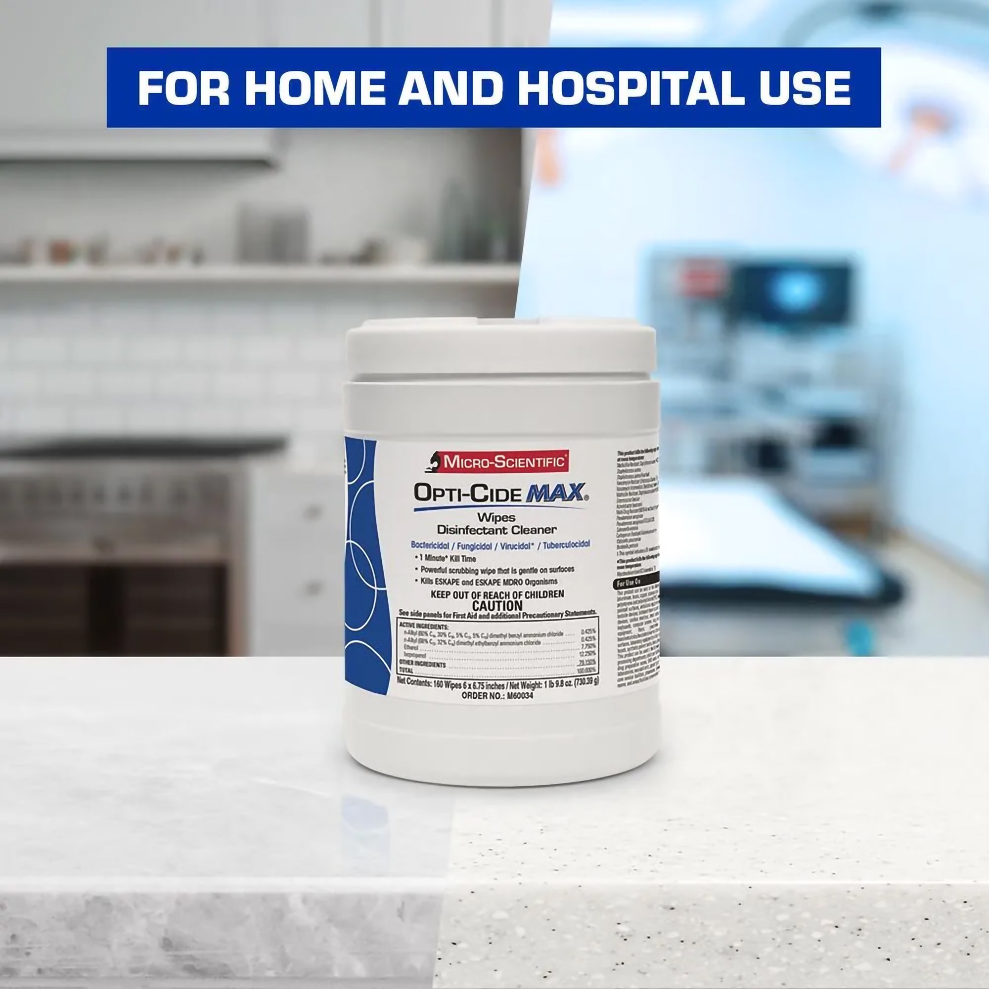 Opti-Cide® Max Surface Disinfectant Cleaner Wipes - Image 5