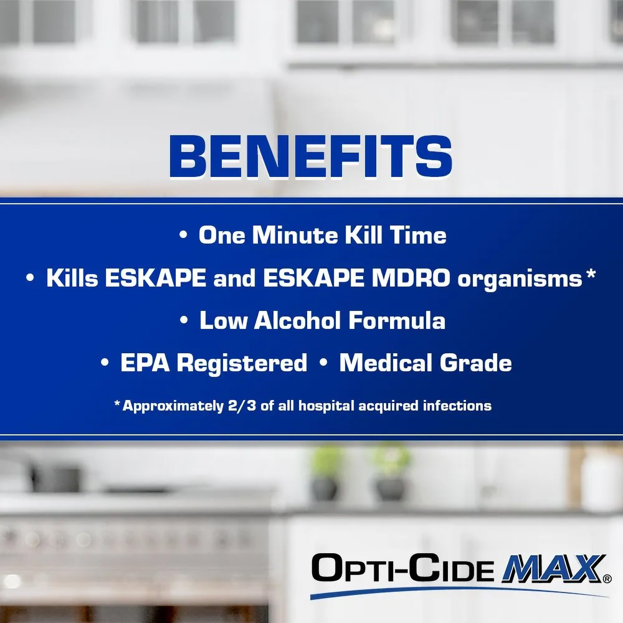 Opti-Cide® Max Surface Disinfectant Cleaner Wipes - Image 6