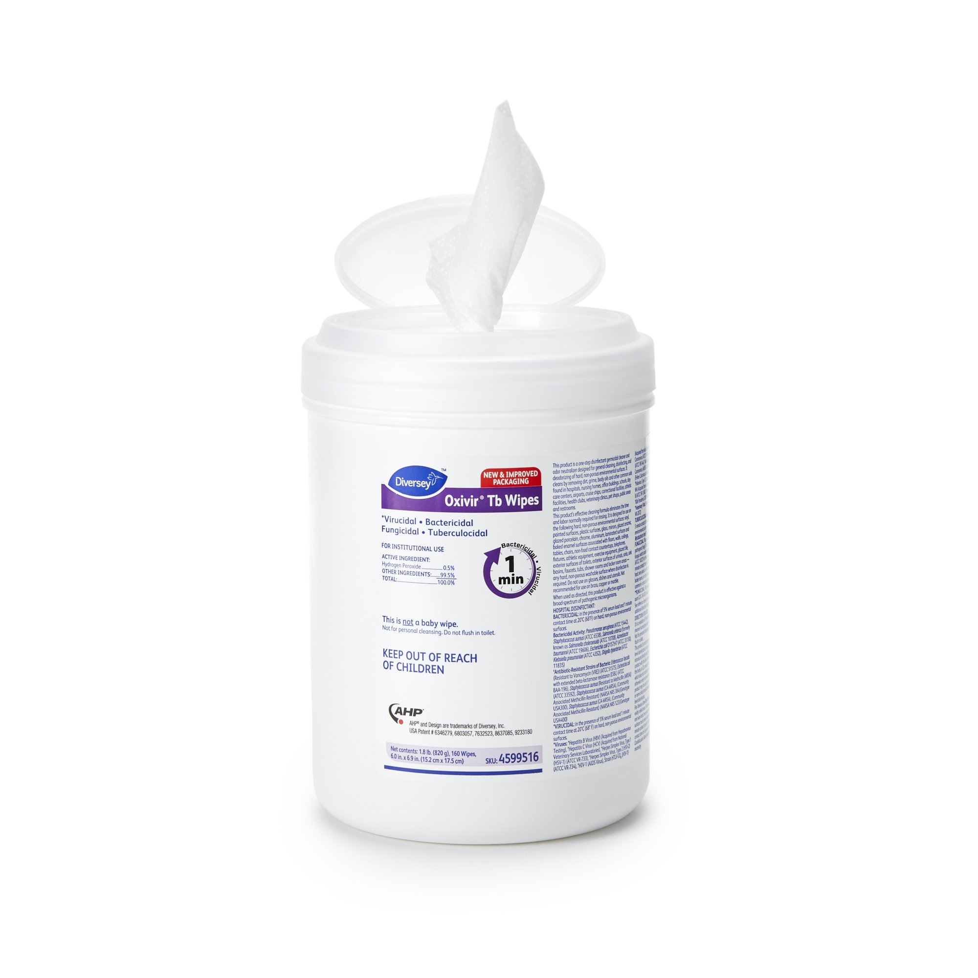 Oxivir® Tb Surface Disinfectant Wipes - Image 2