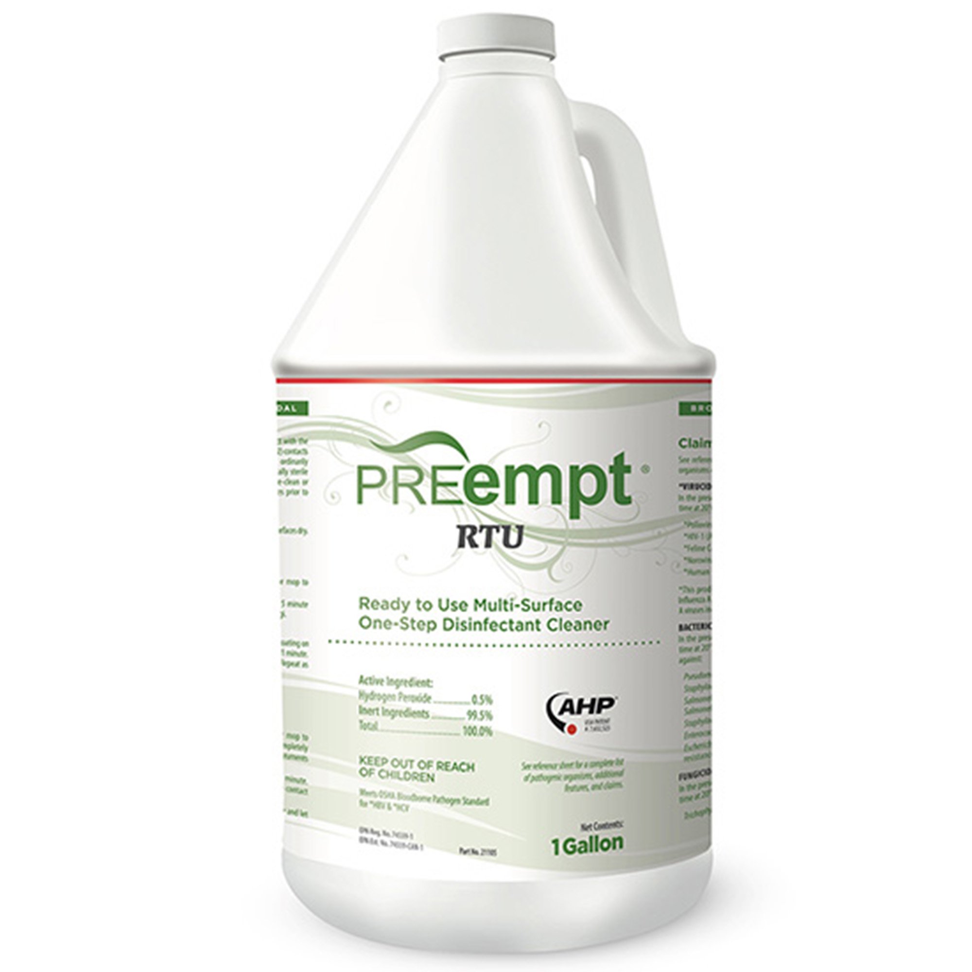PREempt® RTU Surface Disinfectant Cleaner, 1 gal. jug