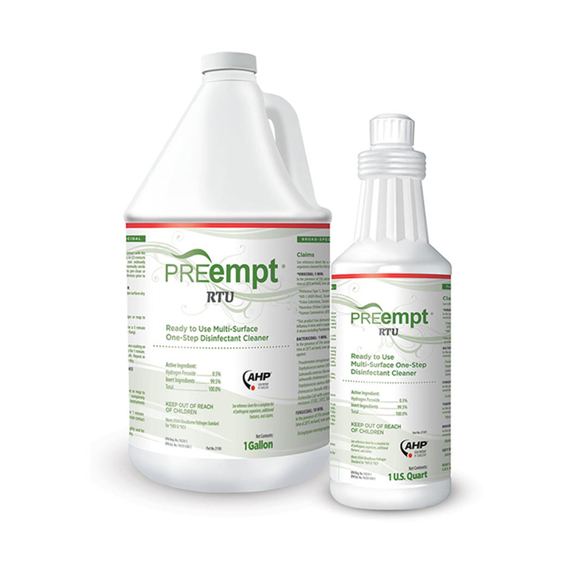 PREempt® RTU Surface Disinfectant Cleaner, 1 gal. jug - Image 2