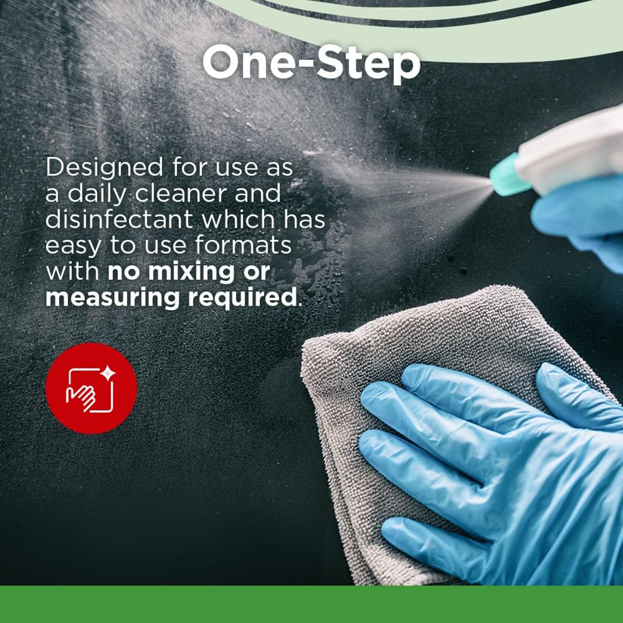 PREempt® RTU Surface Disinfectant Cleaner, 1 Quart Bottle - Image 4