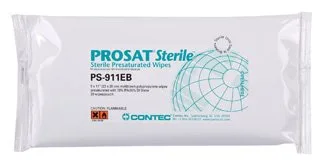 PROSAT® Sterile™ PreSaturated Cleanroom Wipe
