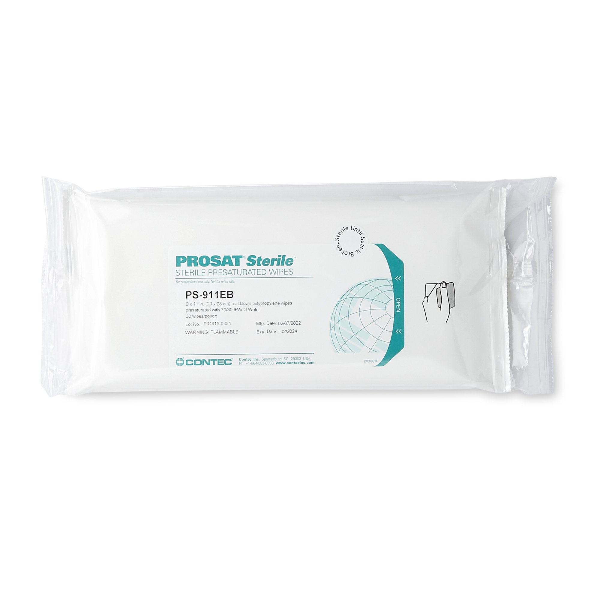 PROSAT® Sterile™ PreSaturated Cleanroom Wipe - Image 3