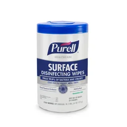 Purell® Healthcare Surface Disinfecting Wipes, Canister