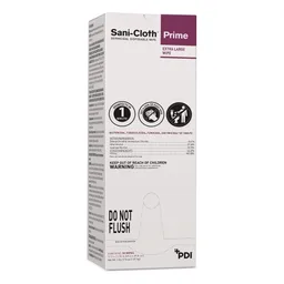Sani-Cloth® Prime X-Large Germicidal Disinfectant Wipes, Individually Wrapped