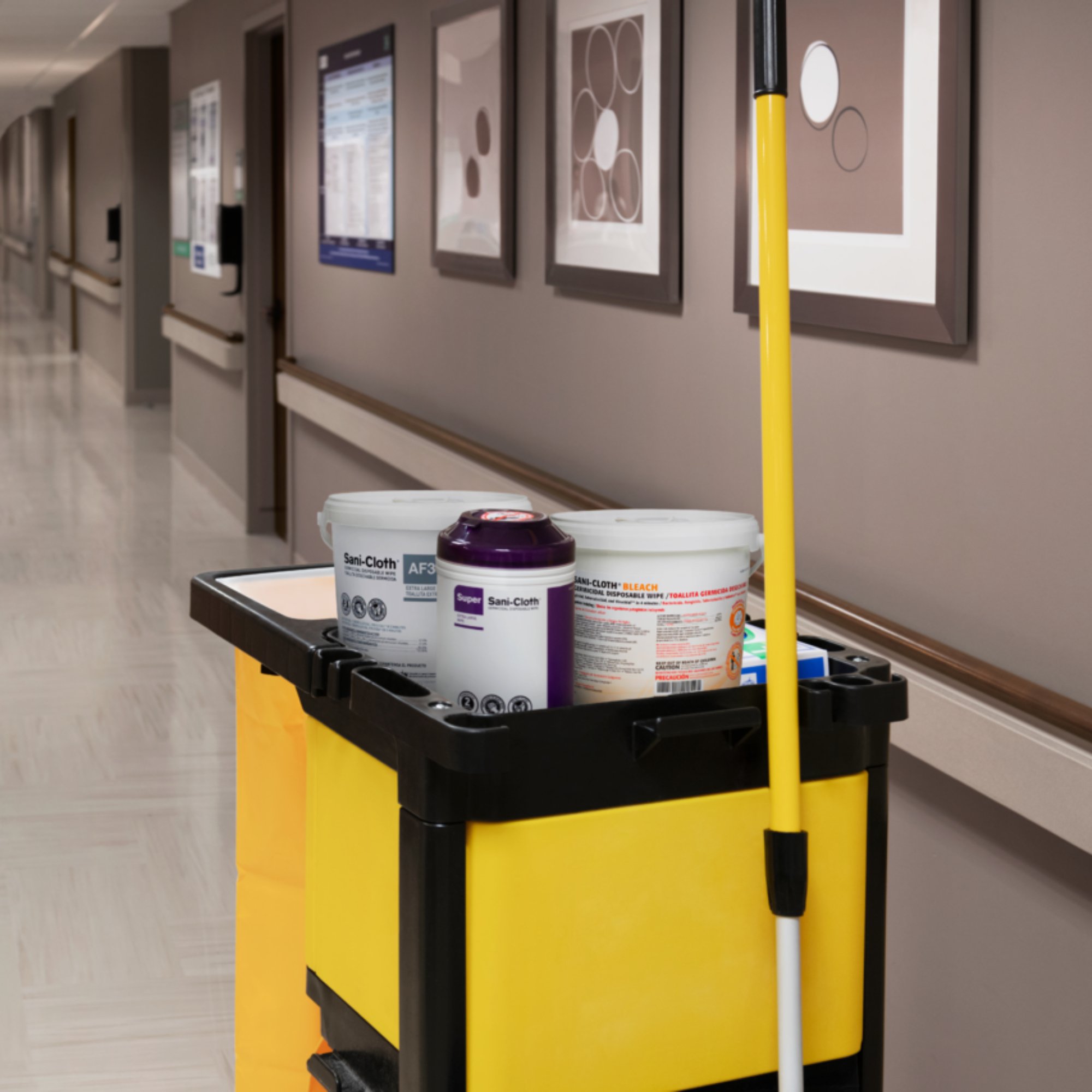 Sani-Cloth® Surface Disinfectant Cleaner, 65 Wipes per Canister - Image 8