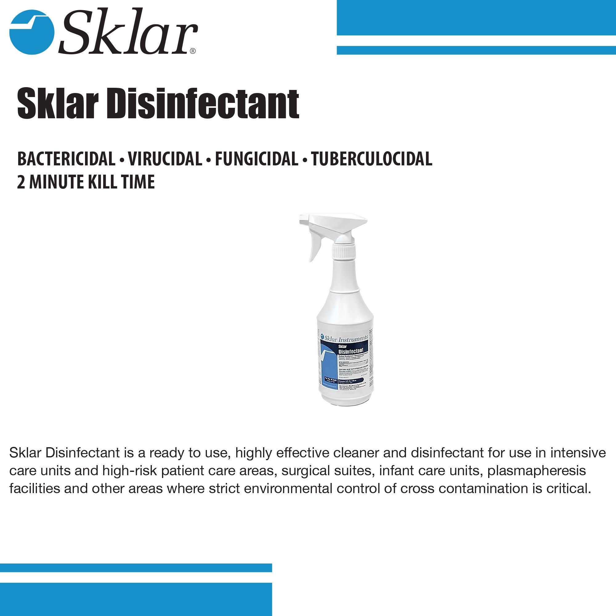 Sklar® Surface Disinfectant, 24 oz. - Image 3