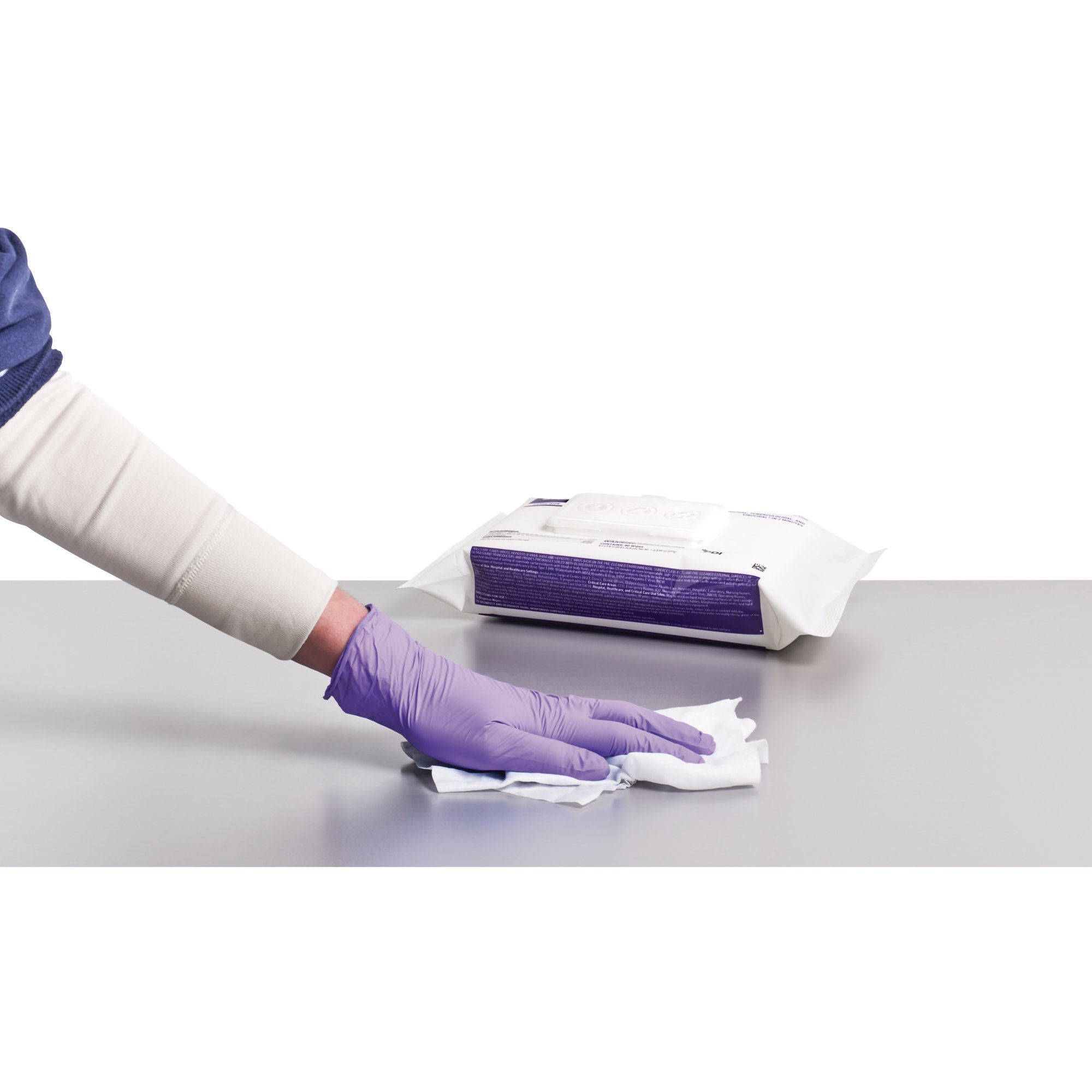 Super Sani-Cloth® Large Germicidal Disinfectant Wipes, Soft Pack - Image 9