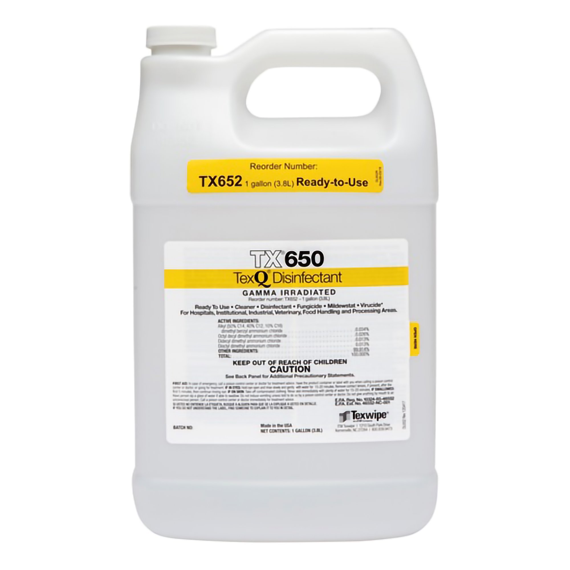 TexQ® Surface Disinfectant Cleaner, 1 gal.