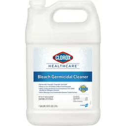 Clorox Healthcare® Bleach Germicidal Cleaner, Jug, 1 gal.