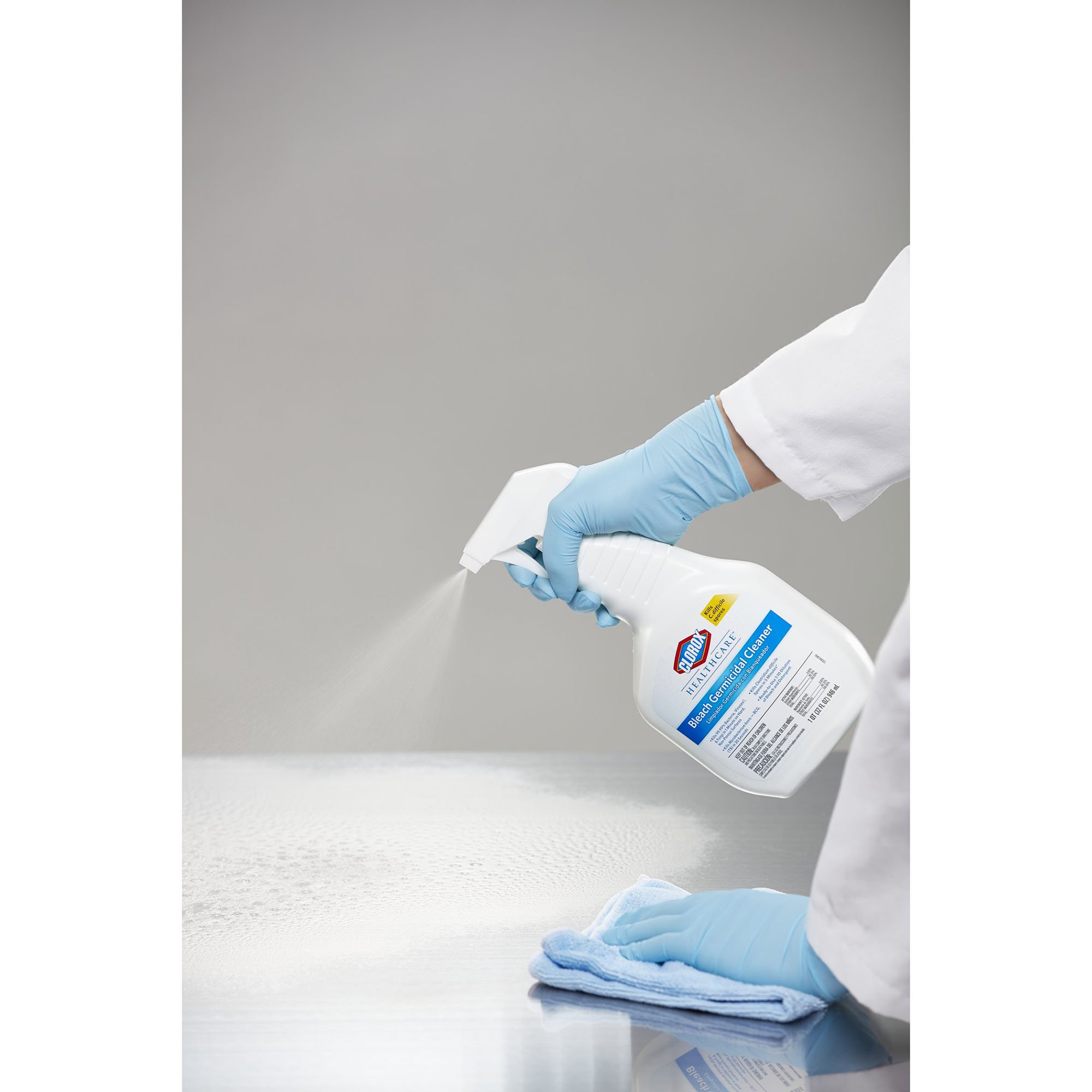 Clorox Healthcare® Bleach Germicidal Cleaner, Jug, 1 gal. - Image 7