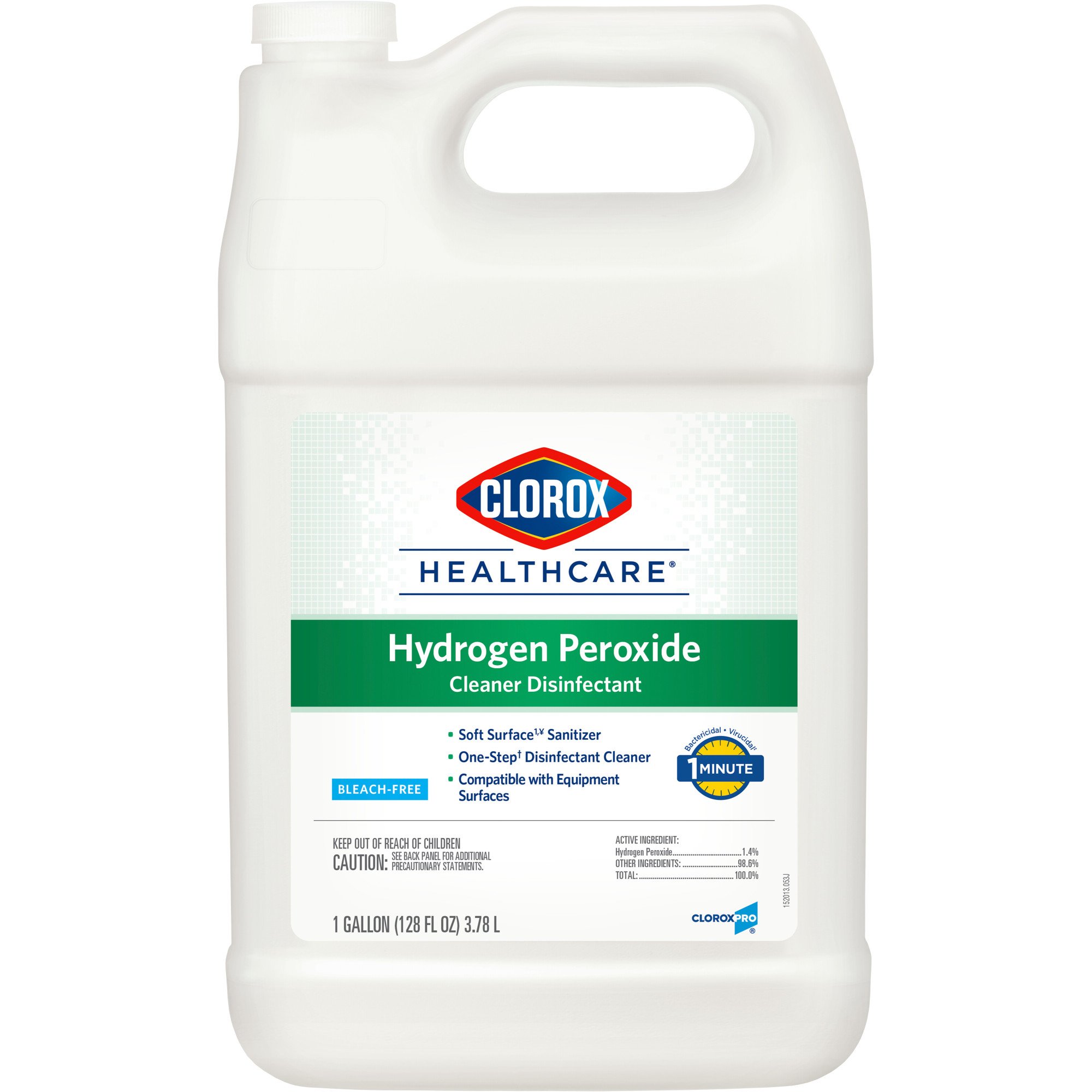 Clorox Healthcare® Hydrogen Peroxide Cleaner Disinfectant, Jug, 1 gal. - Image 3