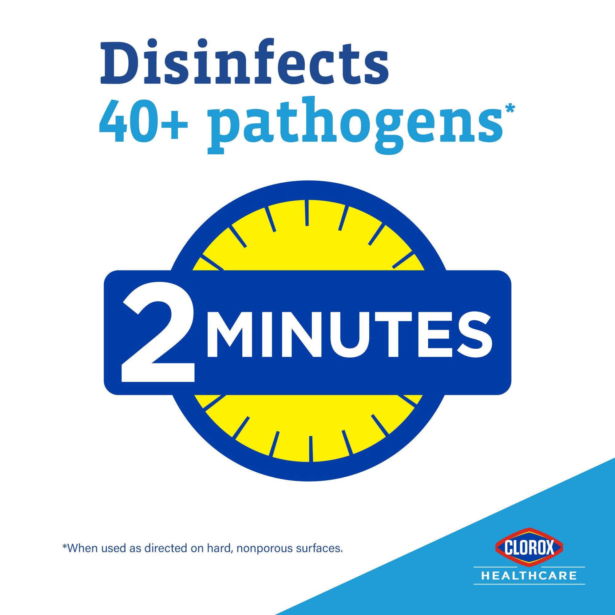 Clorox Healthcare® VersaSure® Cleaner Disinfectant Wipes, Refill Pouch - Image 8