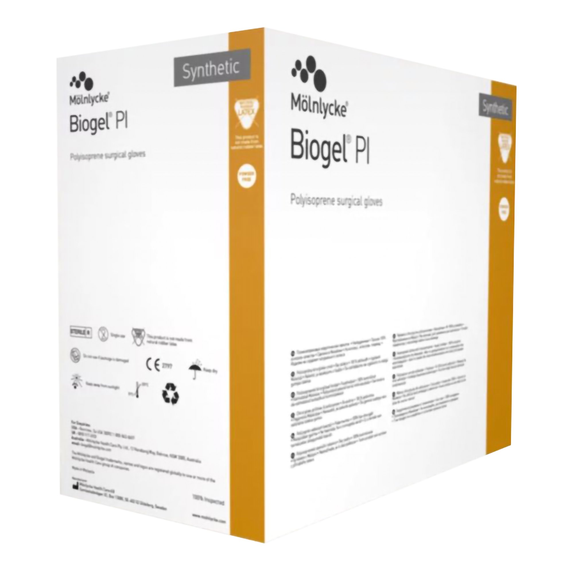 Biogel® PI Polyisoprene Surgical Glove, Size 6.5, Straw Color - Image 2