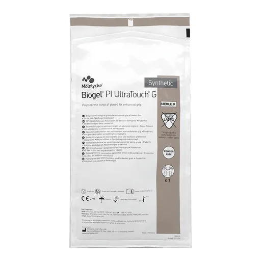 Biogel® PI UltraTouch™ G Polyisoprene Surgical Glove, Size 6.5, Straw