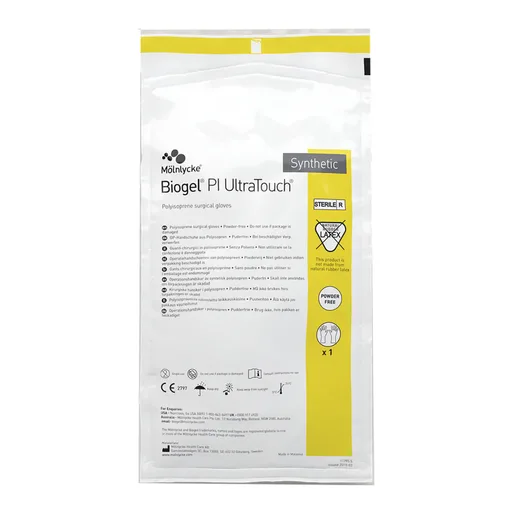 Biogel® PI UltraTouch™ Polyisoprene Surgical Glove, Size 6, Opaque Beige