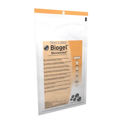 Biogel® Skinsense™ Polyisoprene Surgical Glove, Size 8.5, Straw Color