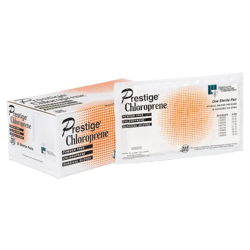 DermAssist® Prestige® Polyisoprene Surgical Glove, Size 8, Ivory