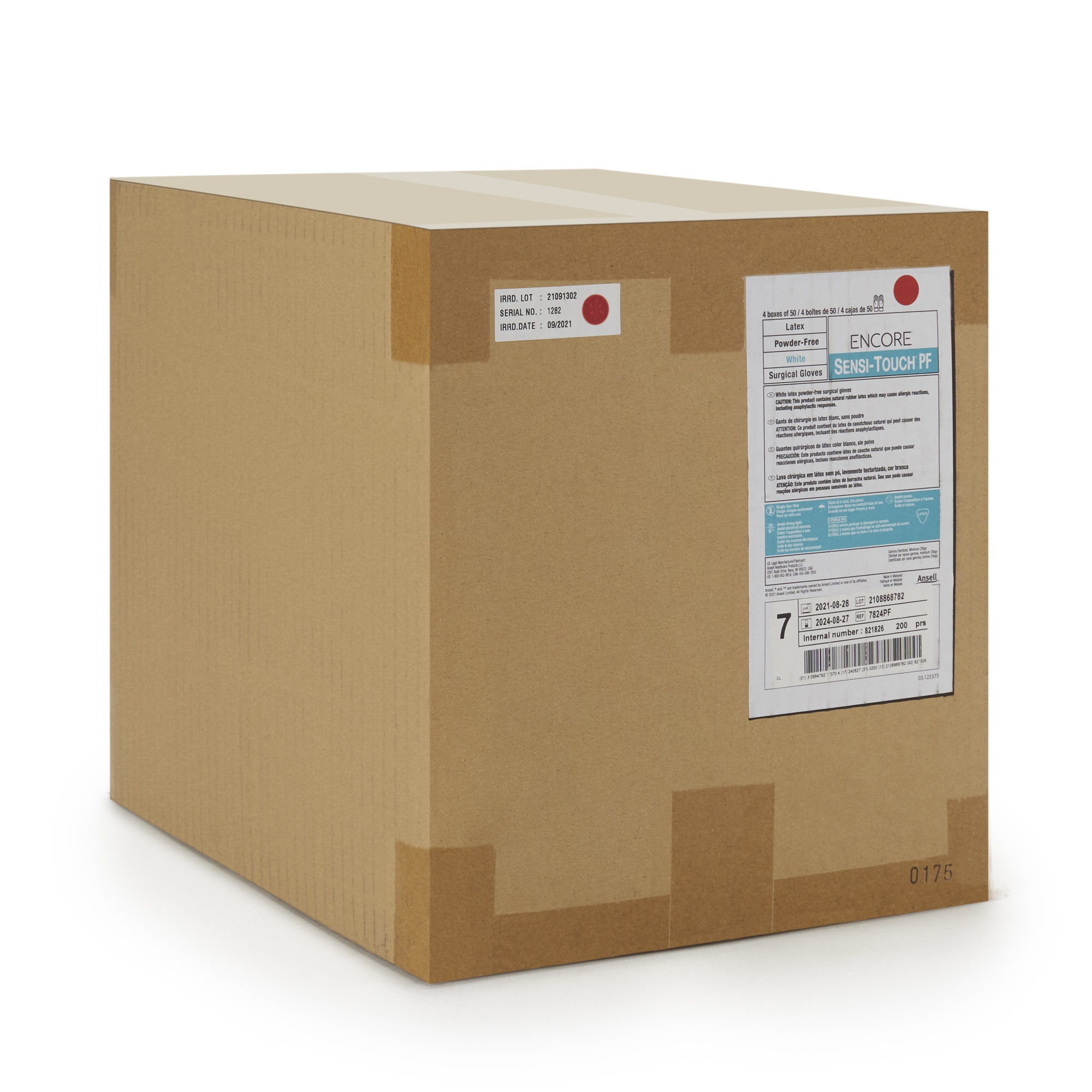 Encore® Sensi-Touch® PF Latex Surgical Glove, Size 7, Natural - Image 5