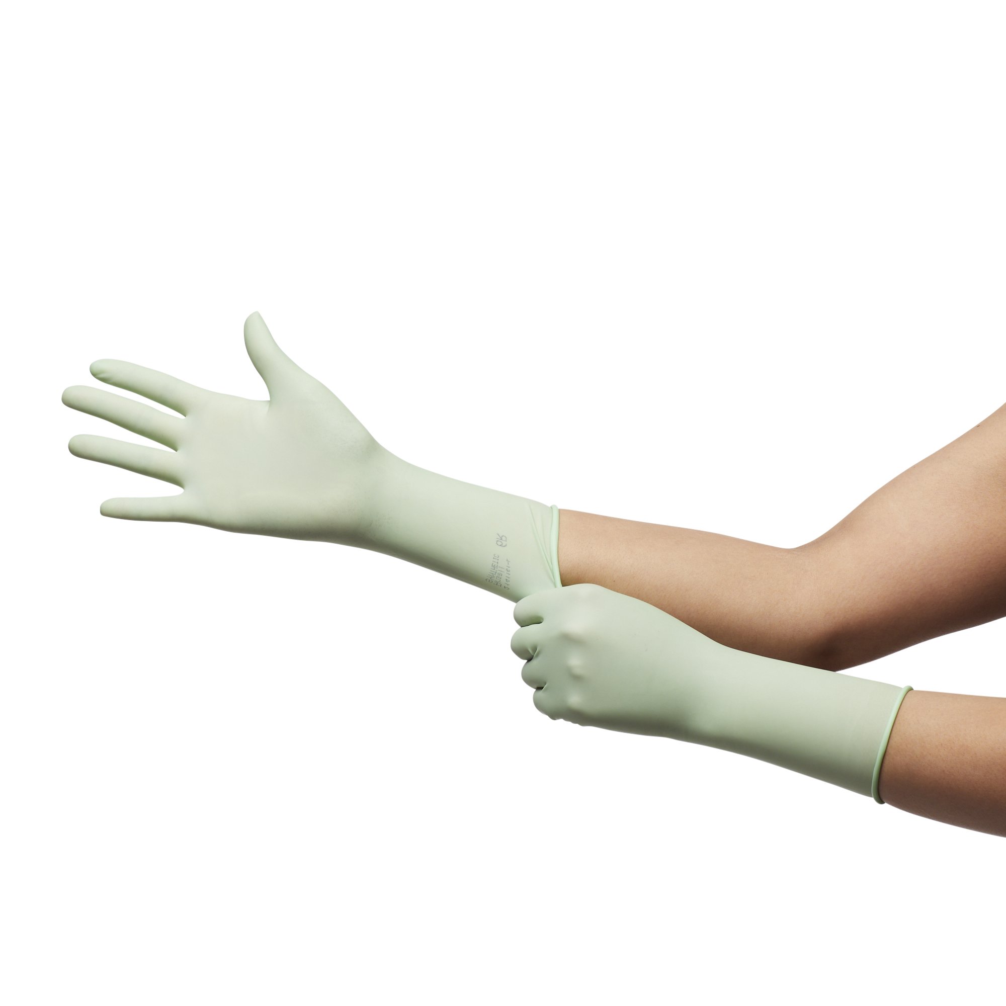 Gammex® Non-Latex PI Green Polyisoprene Surgical Glove, Size 6, Light Green - Image 4