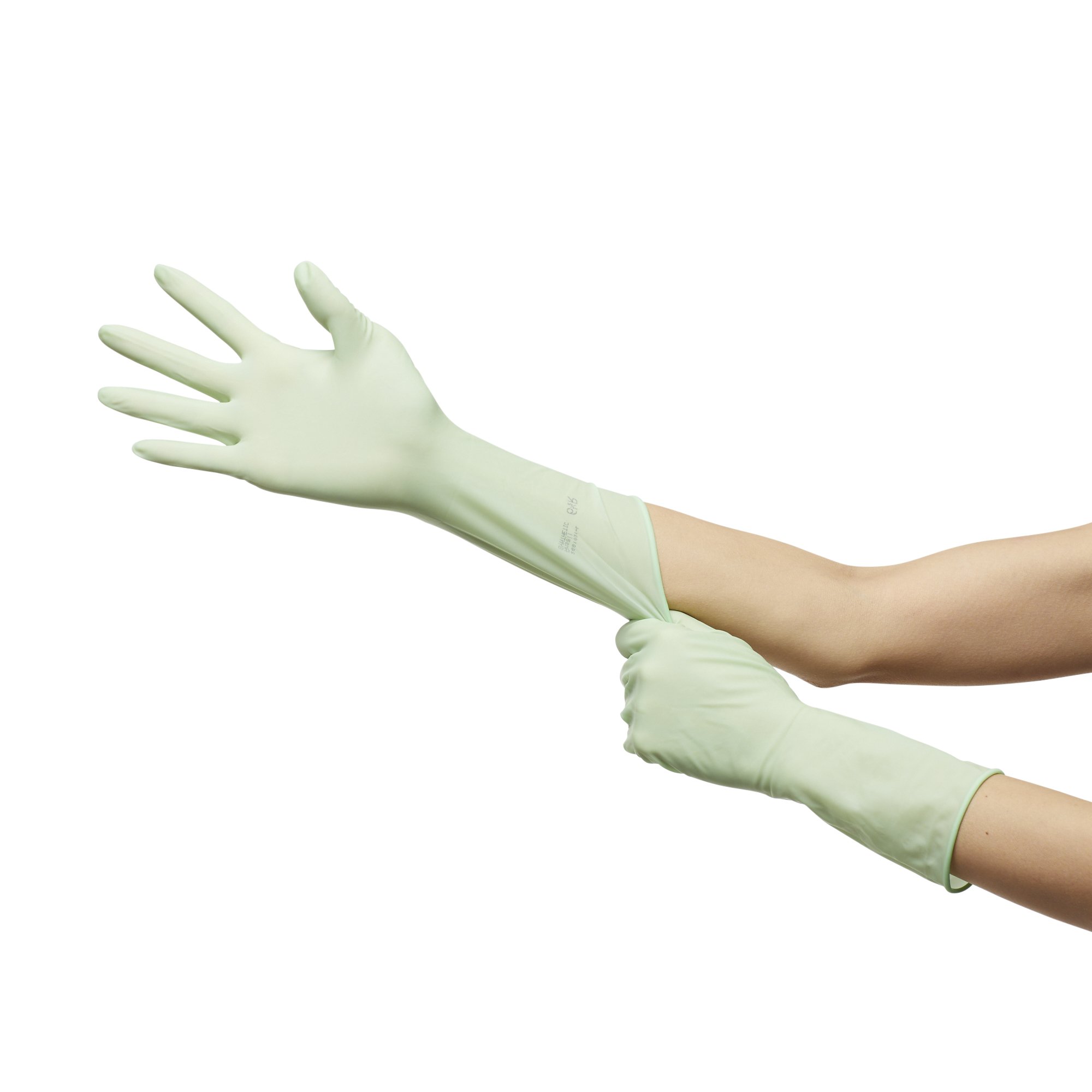 Gammex® Non-Latex PI Green Polyisoprene Surgical Glove, Size 6.5, Light Green