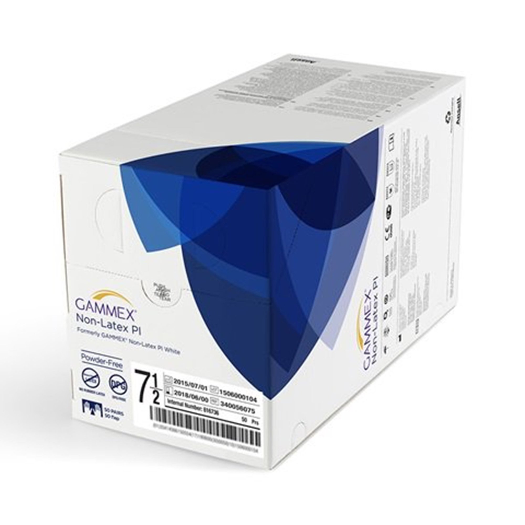 Gammex® Non-Latex PI Micro Polyisoprene Surgical Glove, Size 7.5, White - Image 3