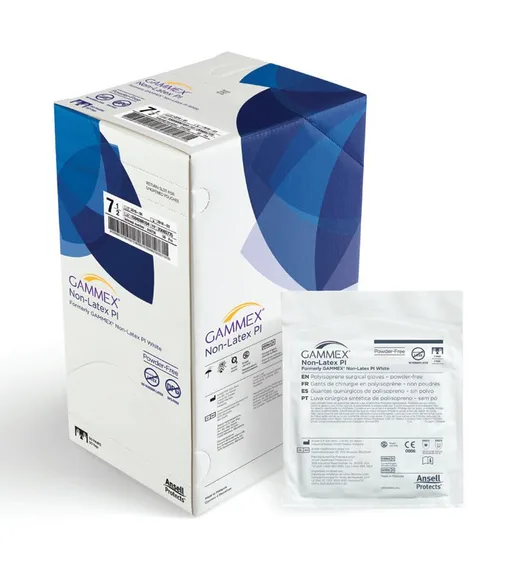 Gammex® Non-Latex PI Polyisoprene Surgical Glove, Size 8.5, White