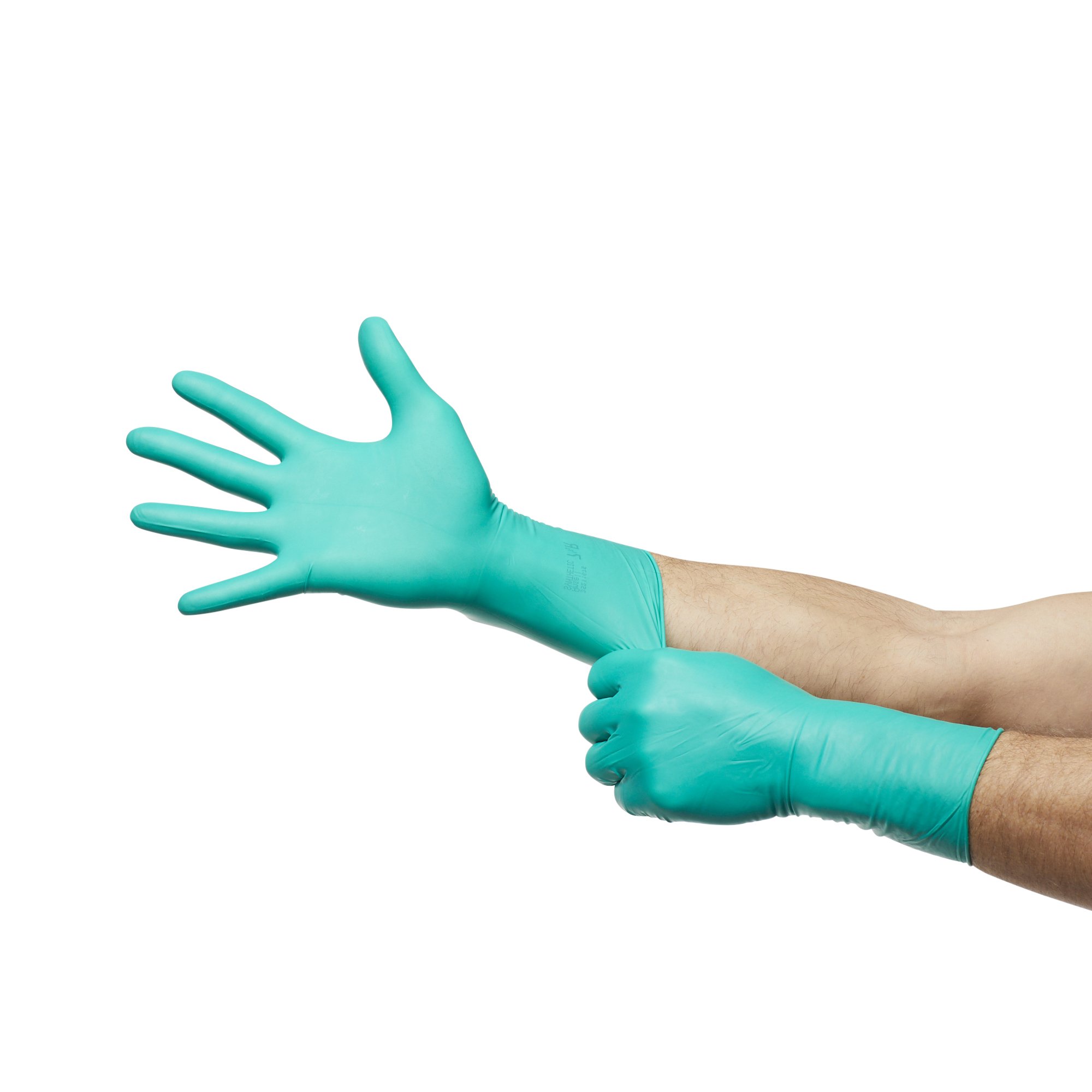 Gammex® Non-Latex Polyisoprene Surgical Glove, Size 7.5, Green - Image 4