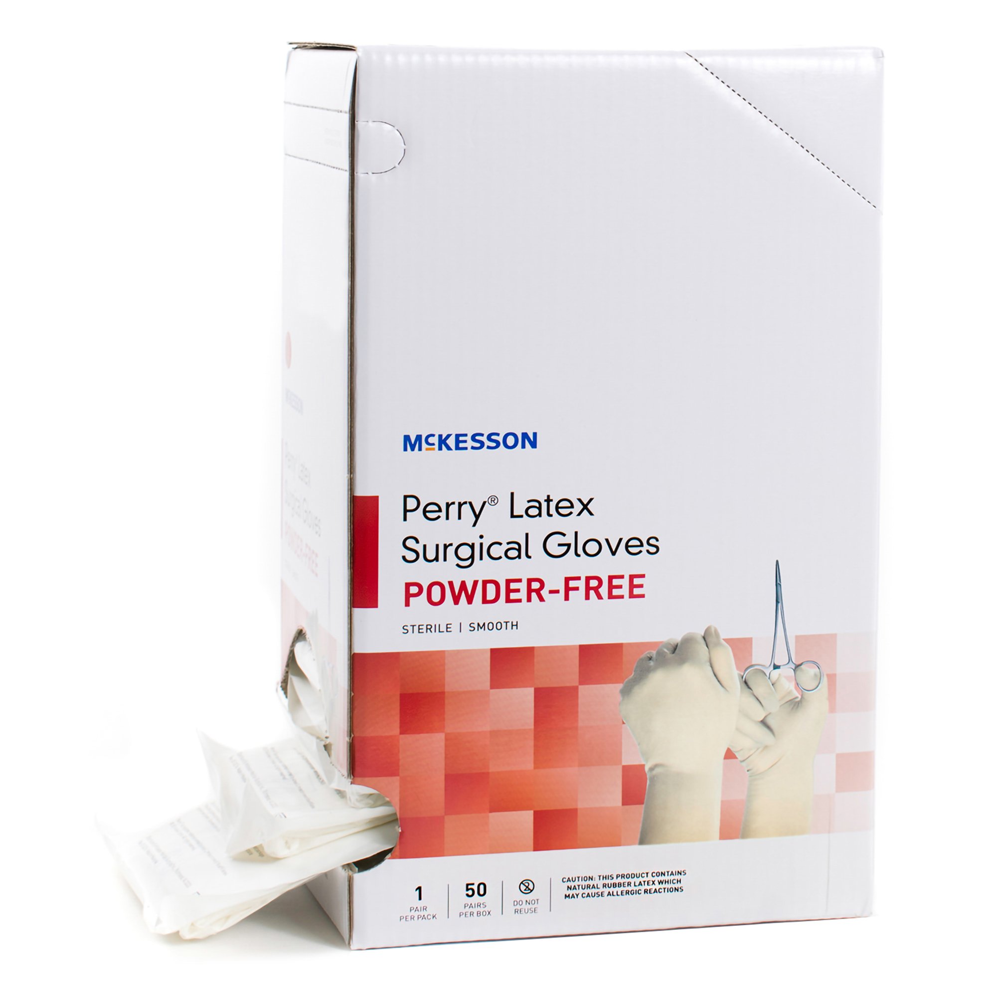 McKesson Perry® Performance Plus Surgical Glove, Size 6, Cream - Image 5