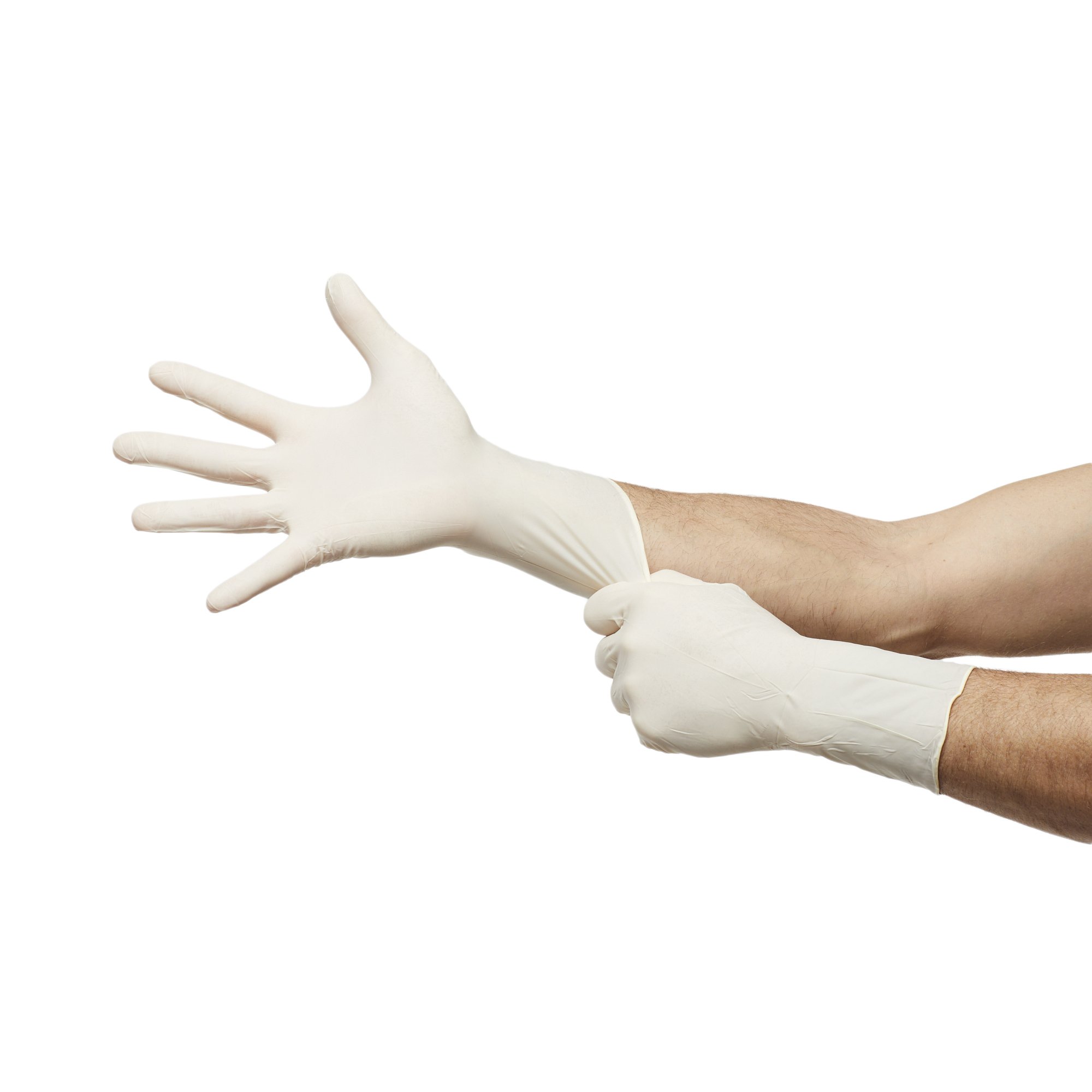 NitriDerm® Nitrile Surgical Glove, Size 8, White - Image 4