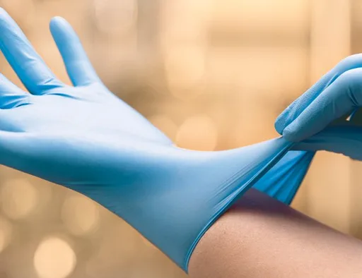 Protexis™ Blue with Neu-Thera® Polyisoprene Surgical Glove, Size 9, Blue