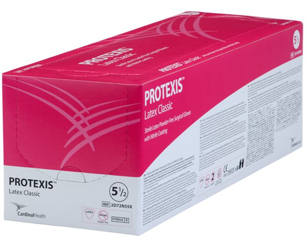 Protexis™ Latex Classic Surgical Glove, Size 8.5, Cream